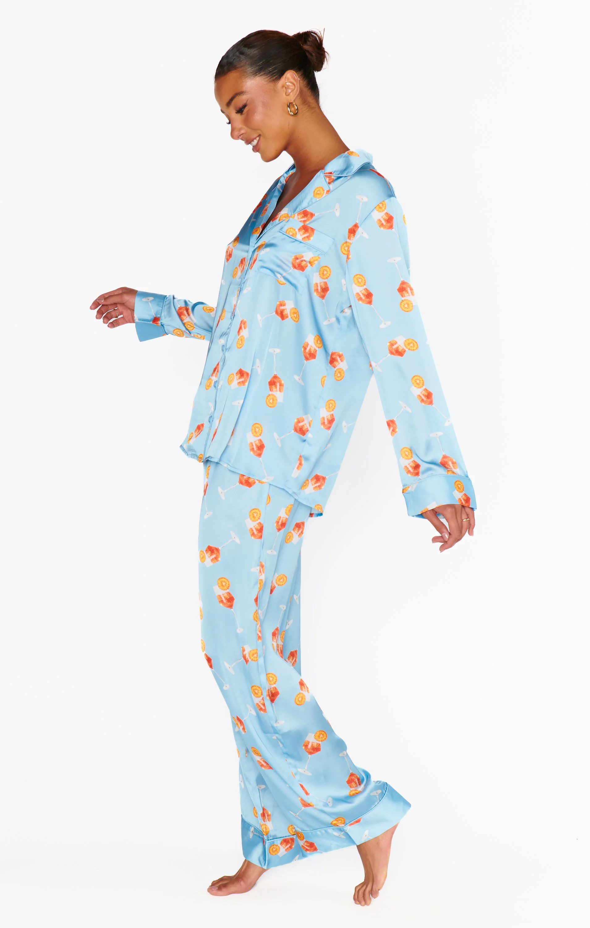 Classic PJ Set ~ Saint Spritz Silky - Image 6