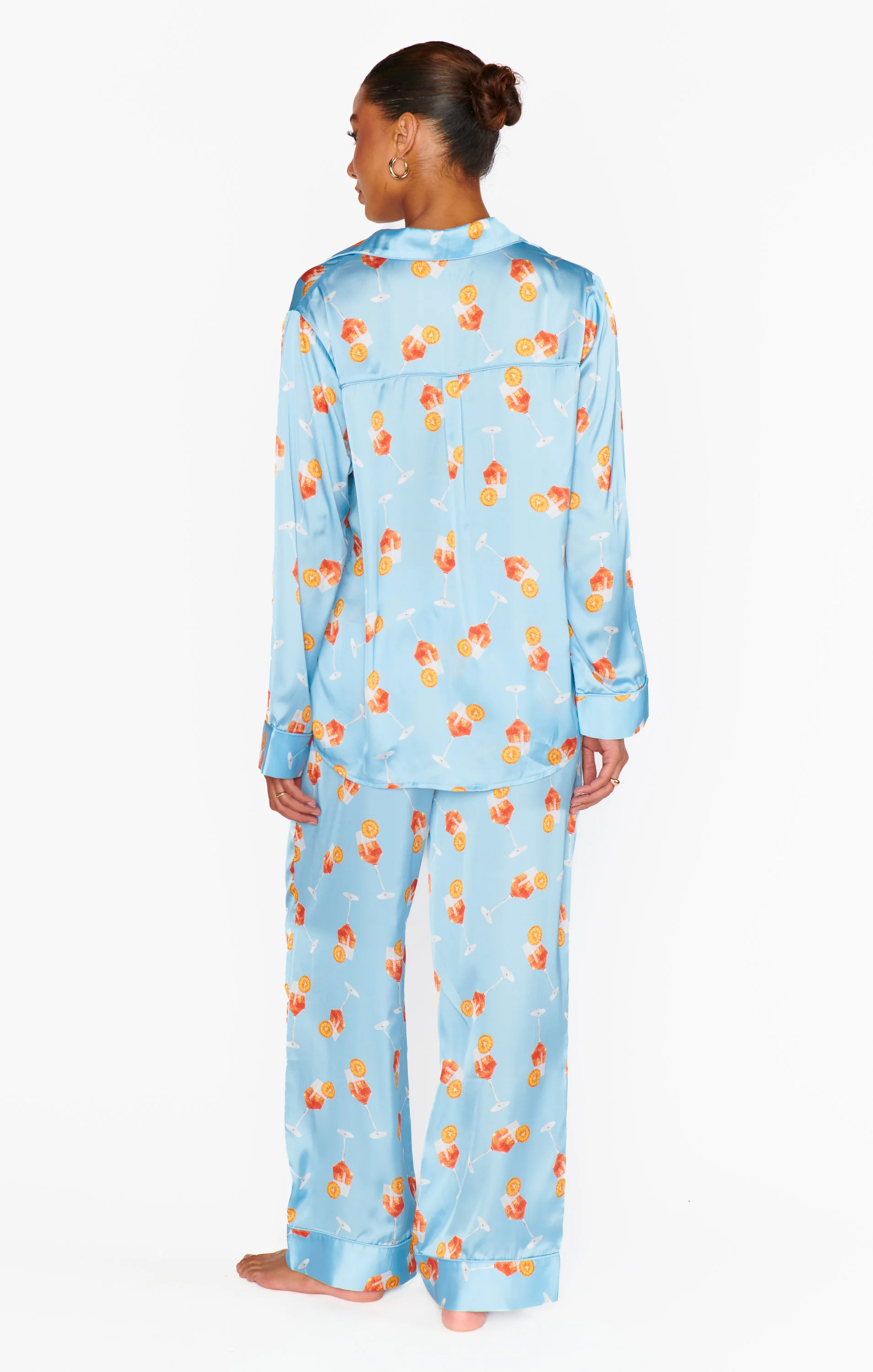 Classic PJ Set ~ Saint Spritz Silky - Image 7