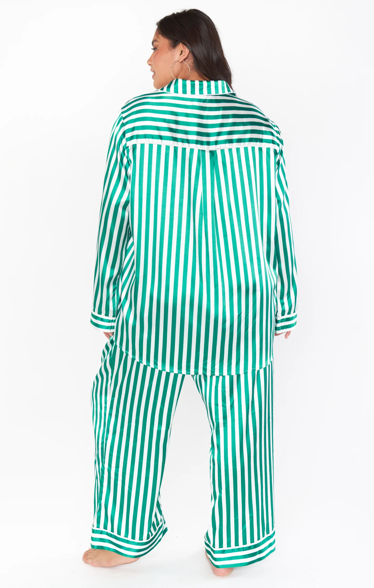 Classic PJ Set ~ Spearmint Stripe - Image 17