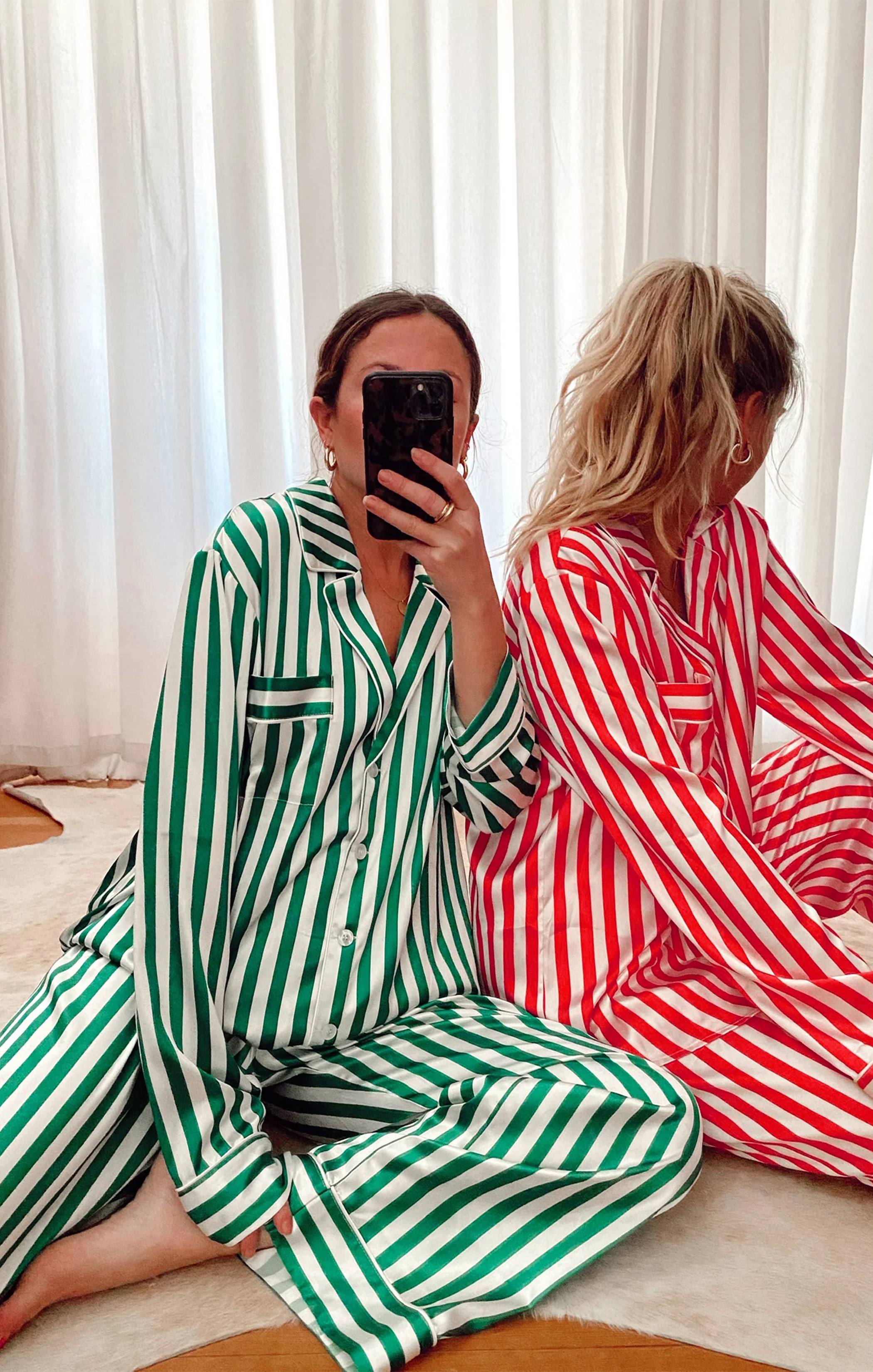 Classic PJ Set ~ Spearmint Stripe - Image 5
