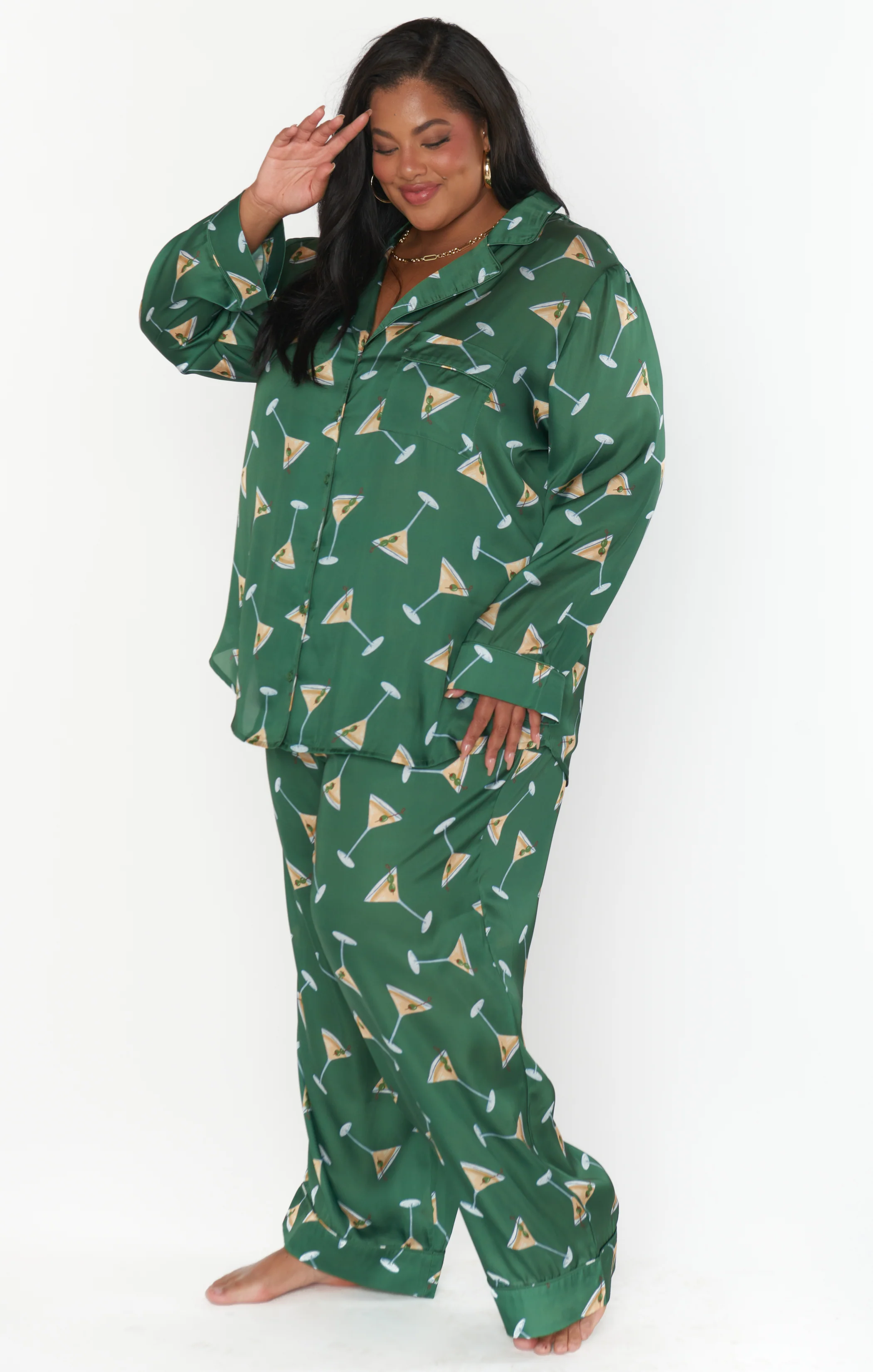 Classic PJ Set ~ Tini Time Silky - Image 12