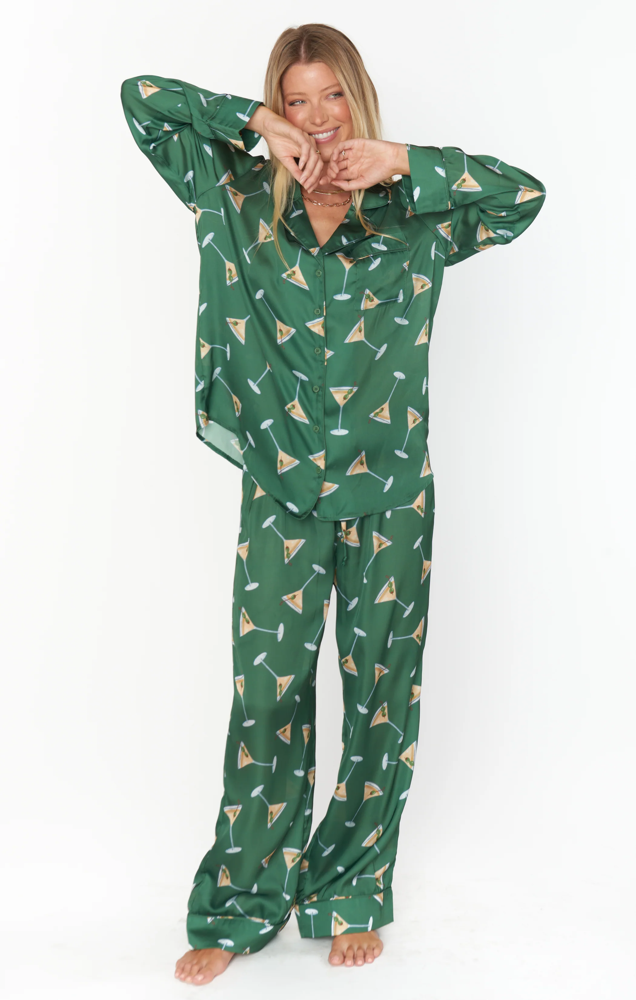 Classic PJ Set ~ Tini Time Silky - Image 5
