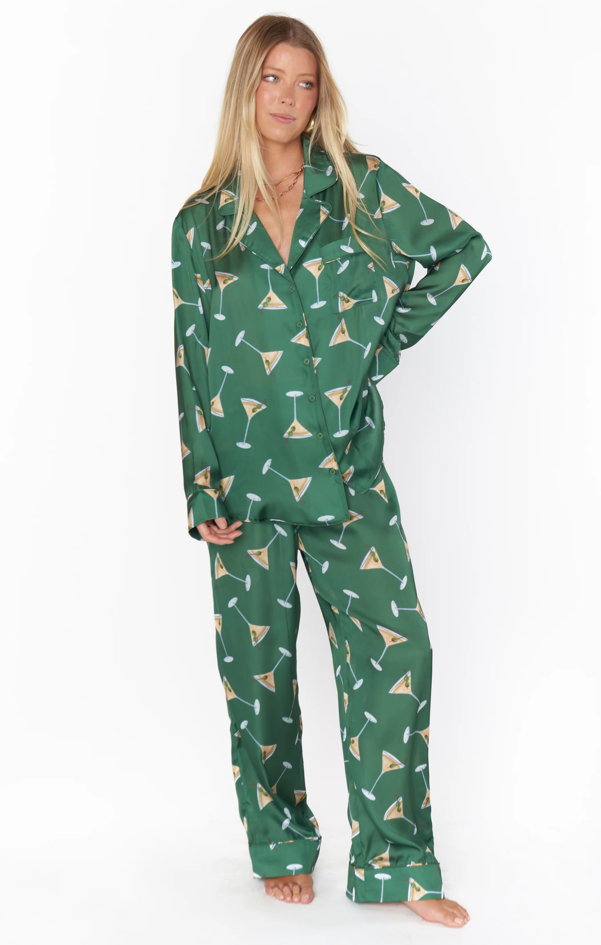 Classic PJ Set ~ Tini Time Silky - Image 6