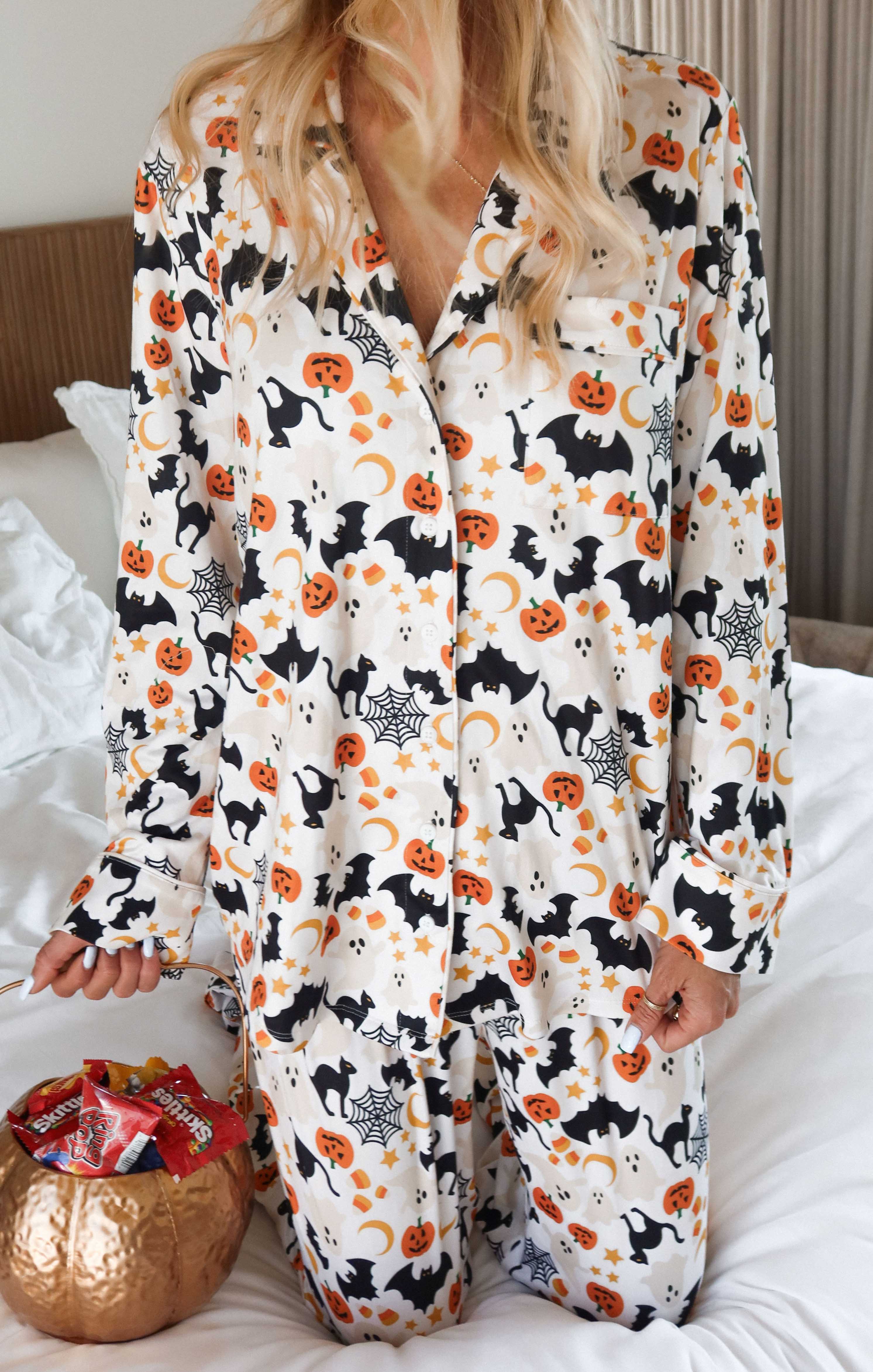 Classic PJ Set ~ Trick Or Treat Jersey - Image 2