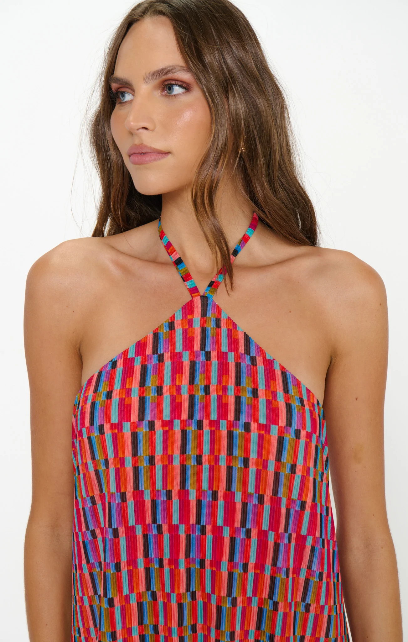 Claudia Maxi Dress ~ Cabo Crush Geo - Image 4