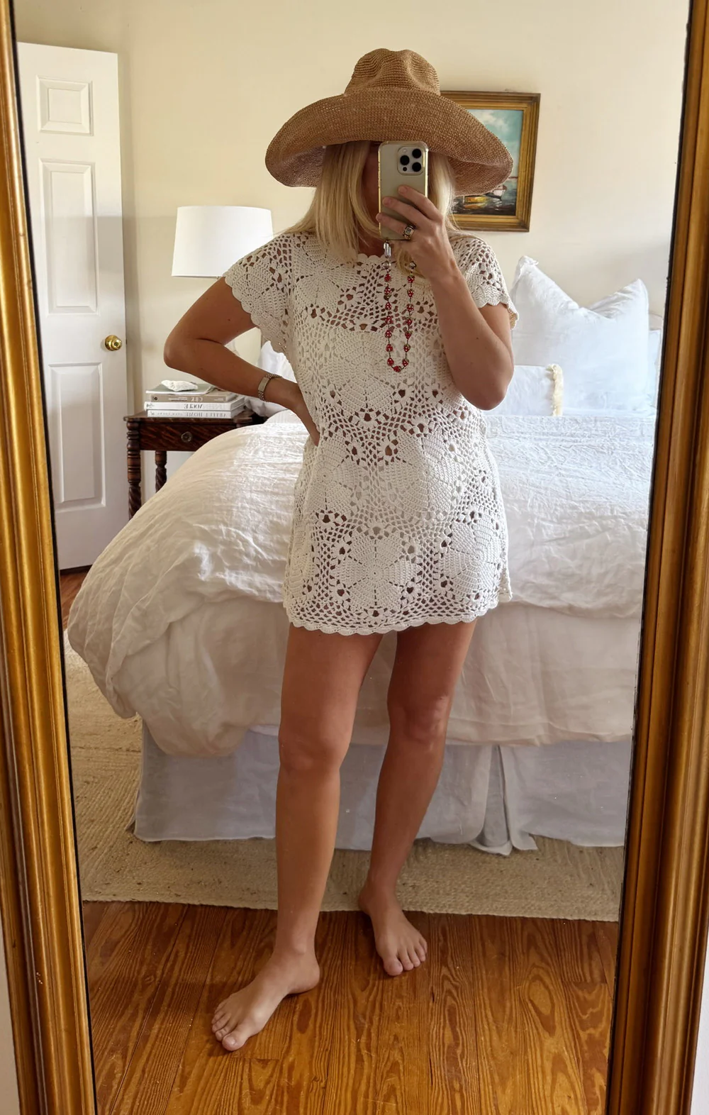 Cleo Coverup ~ Salty Floral Crochet - Image 2