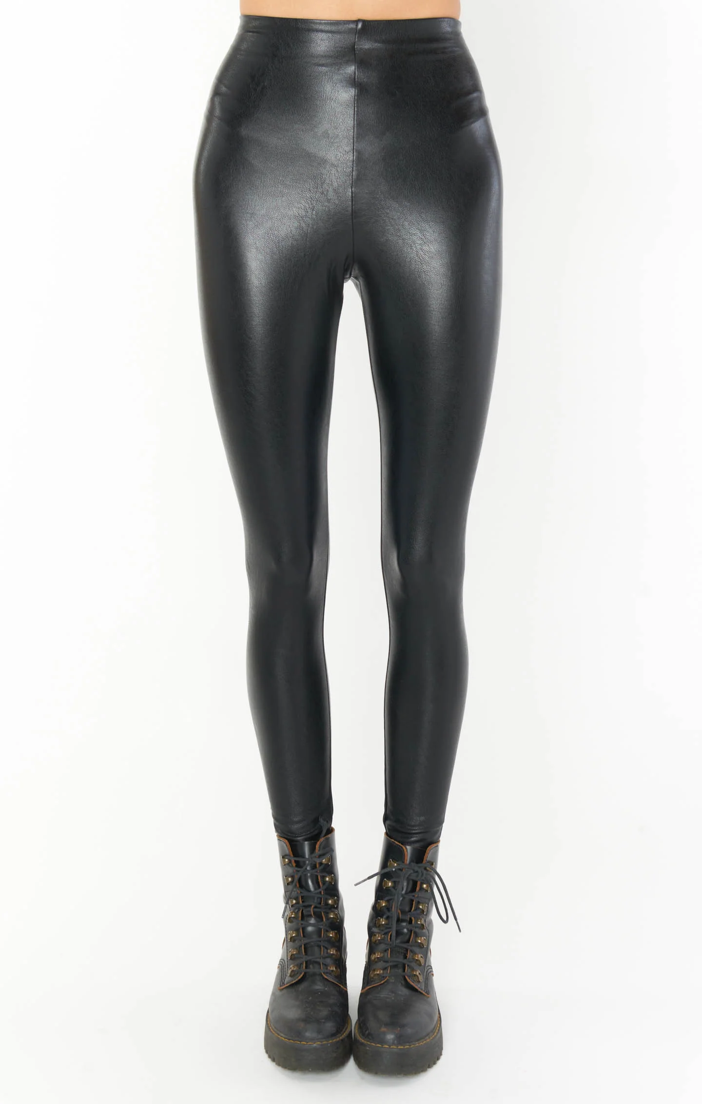 Commando Faux Leather Legging ~ Black - Image 3