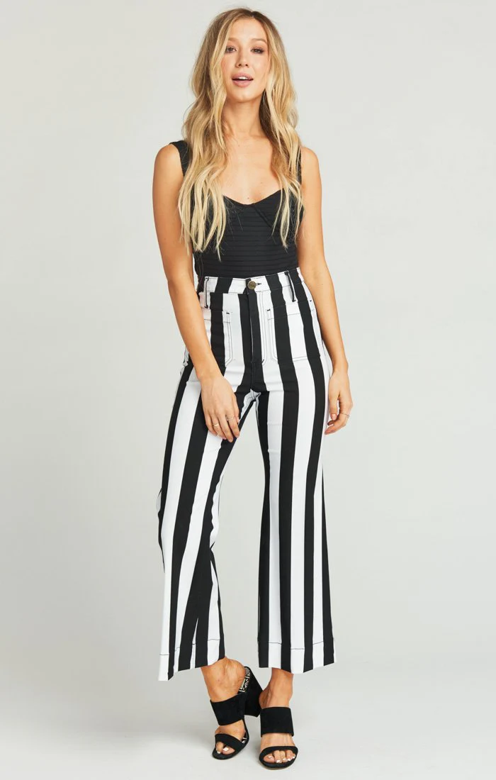 Cropped Farrah Trouser - Image 2