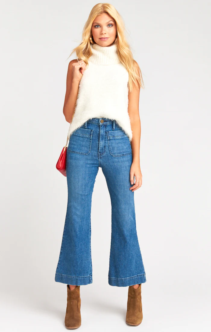 Cropped Farrah Trouser - Image 3