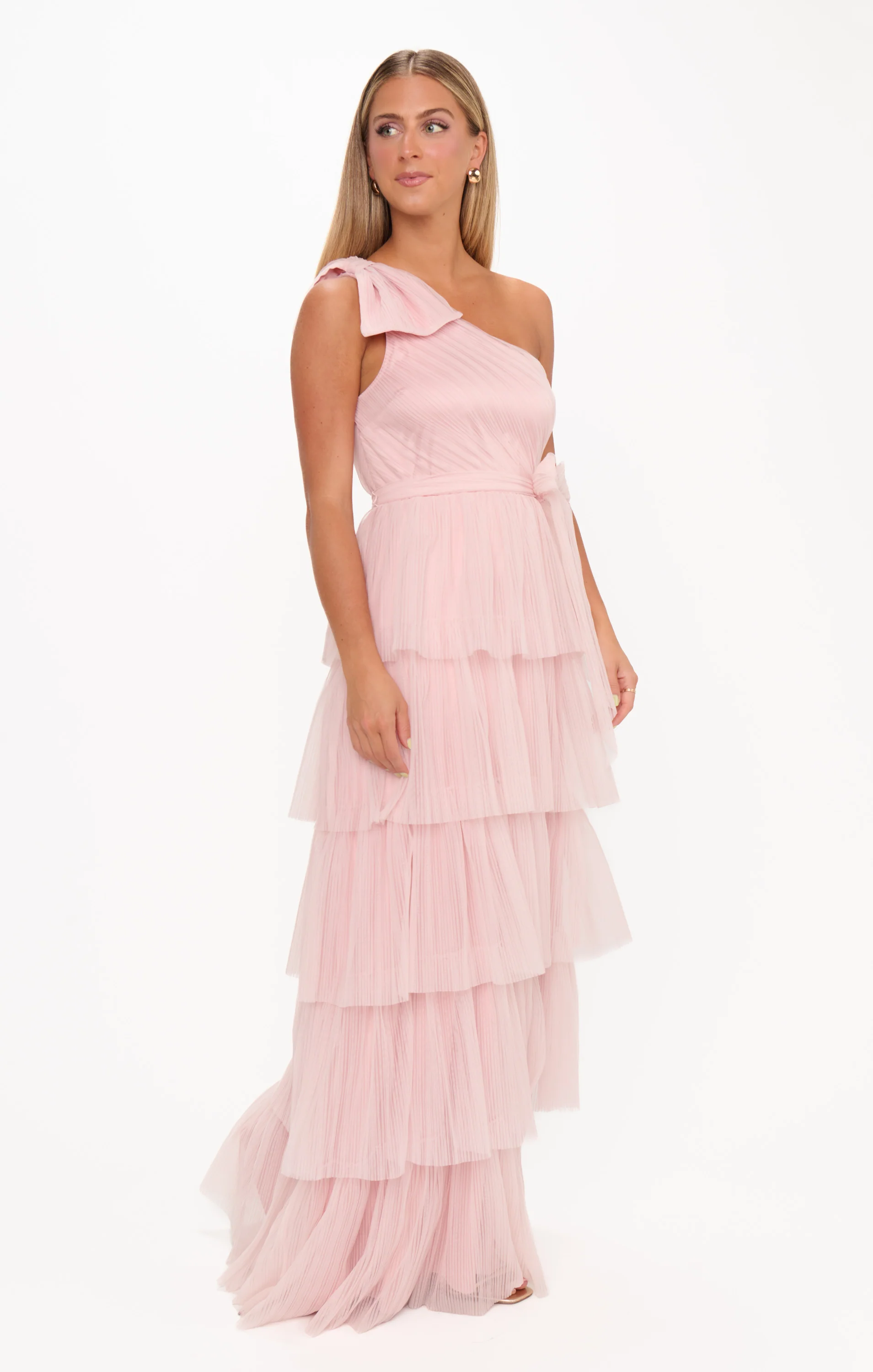 Cupcake Maxi Dress ~ Dusty Blush Tulle - Image 5