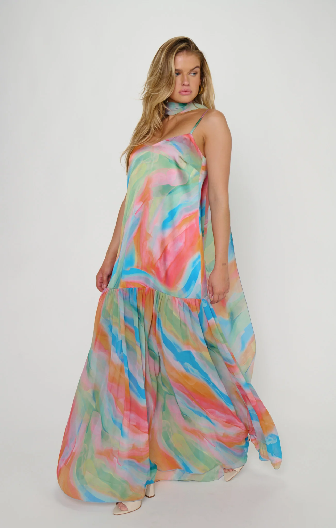 Dalia Maxi Dress ~ Colorful Canvas - Image 4