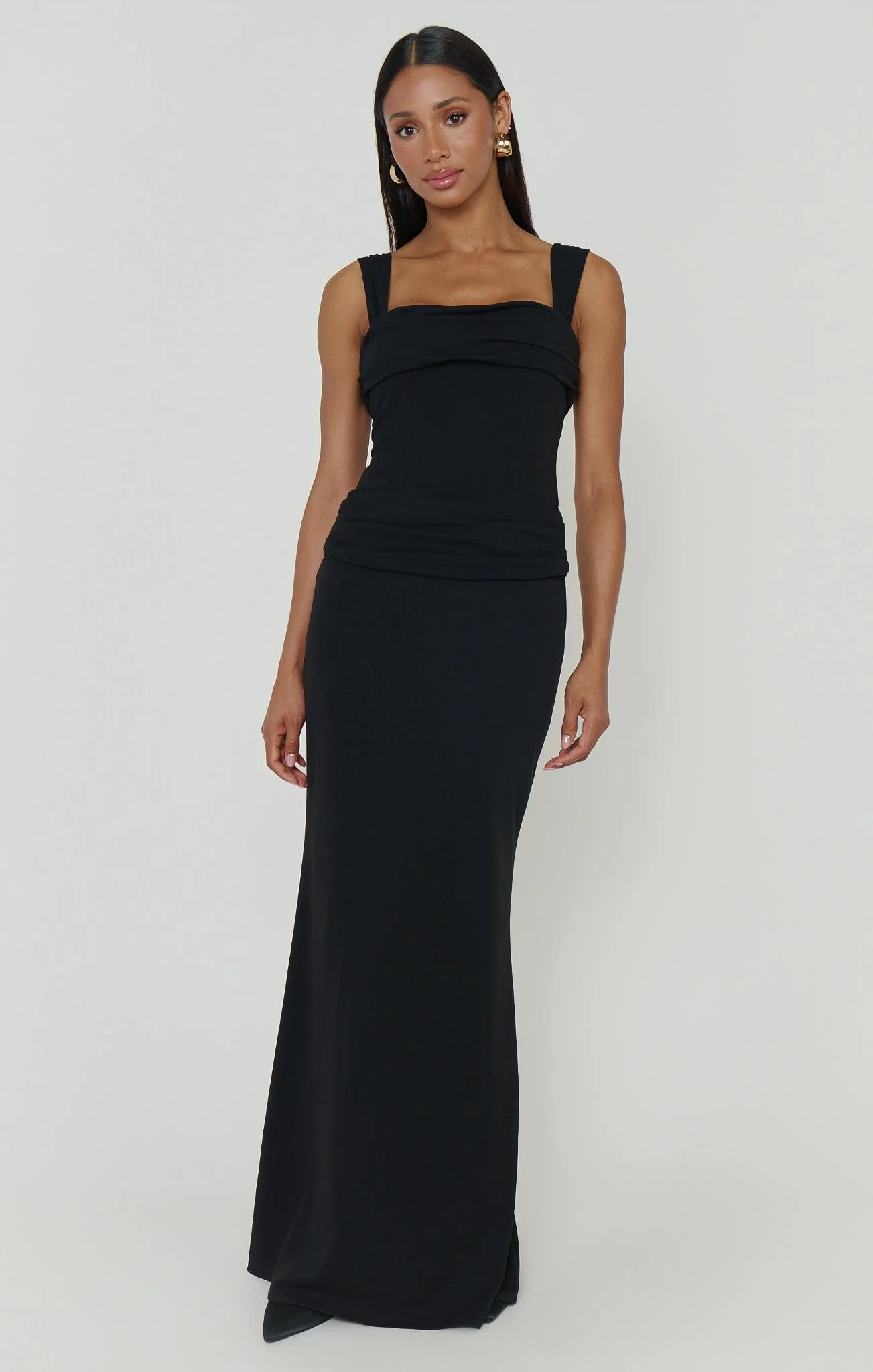 Danielle Maxi Dress ~ Black Stretch - Image 4