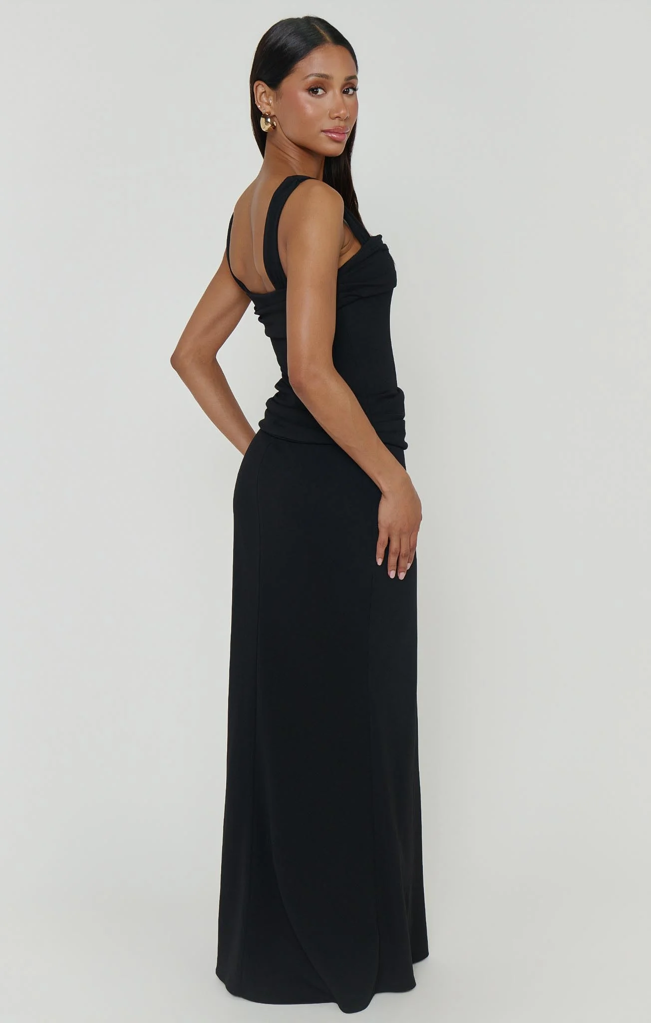 Danielle Maxi Dress ~ Black Stretch - Image 5
