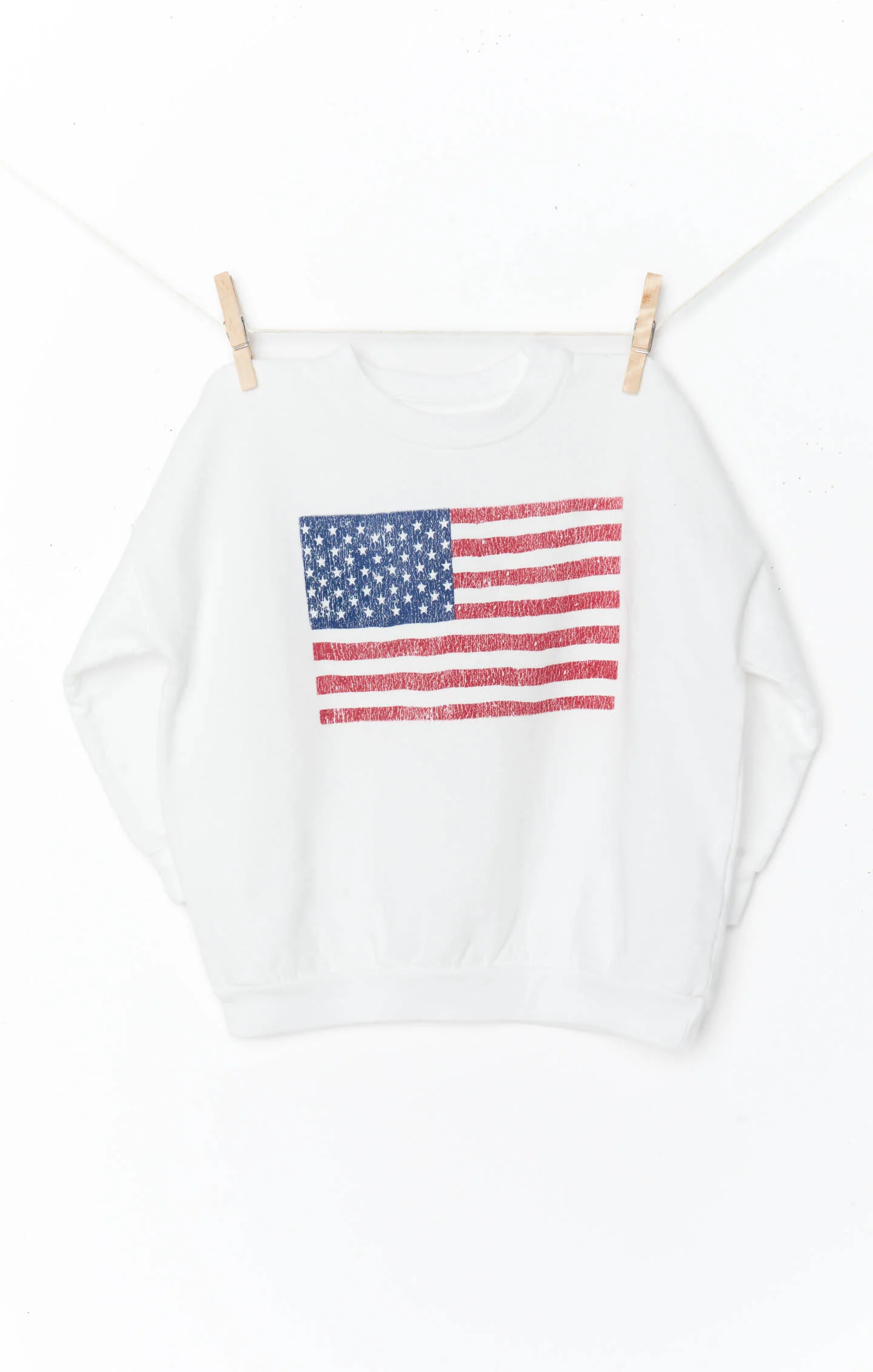 Davis Sweatshirt ~ American Flag - Image 4