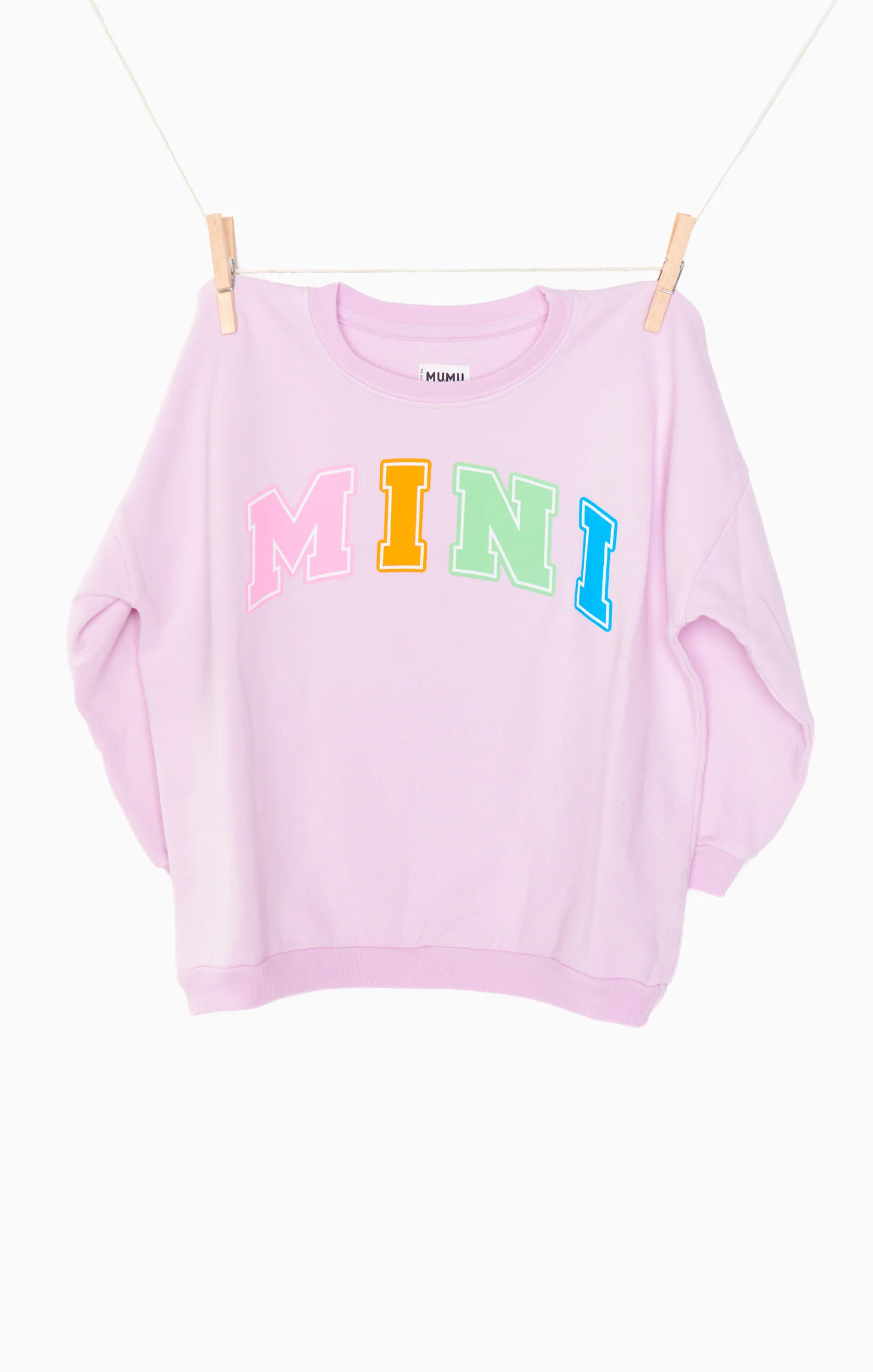 Davis Sweatshirt ~ Pink Mini Graphic - Image 4