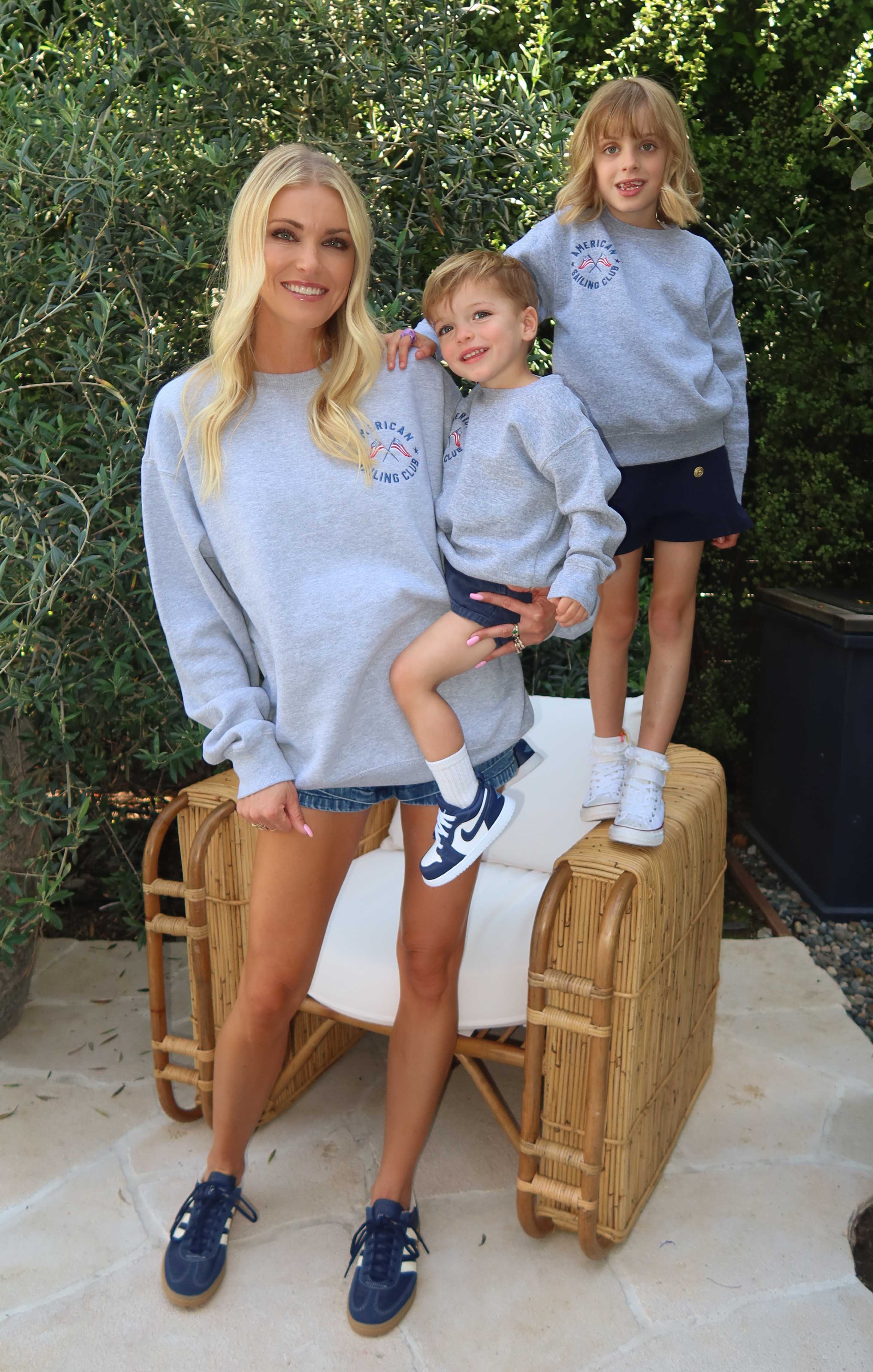 Davis Sweatshirt ~ Sailing Club Graphic - Image 2