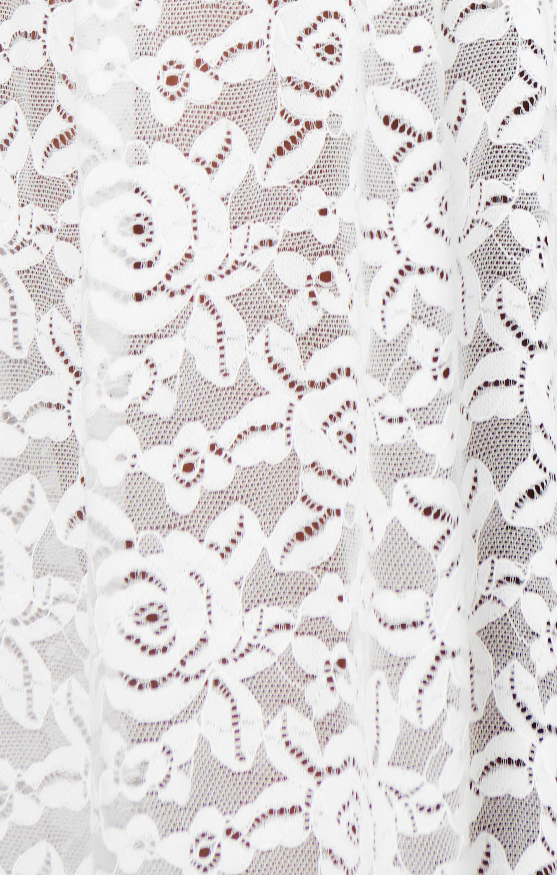 Diana Drop Waist Dress ~ White Lovely Lace - Image 3