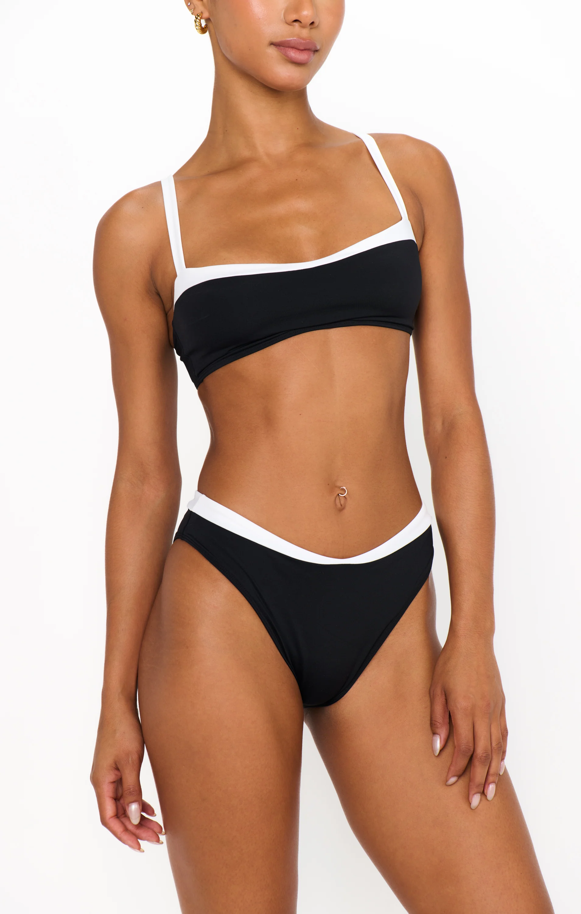 Dive In Top ~ Black and White - Image 5