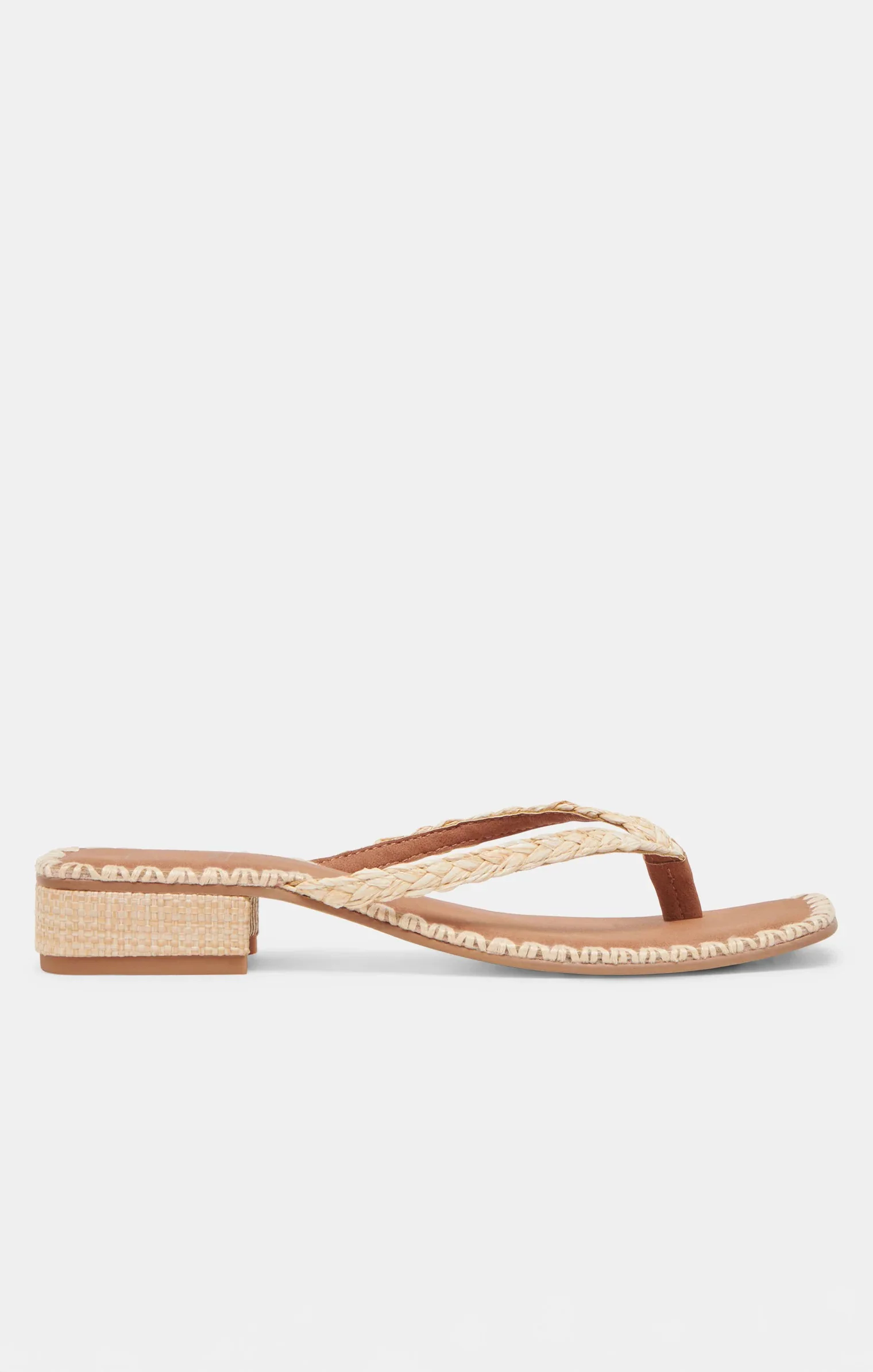 Dolce Vita Barty Sandals ~ Light Natural Raffia - Image 2
