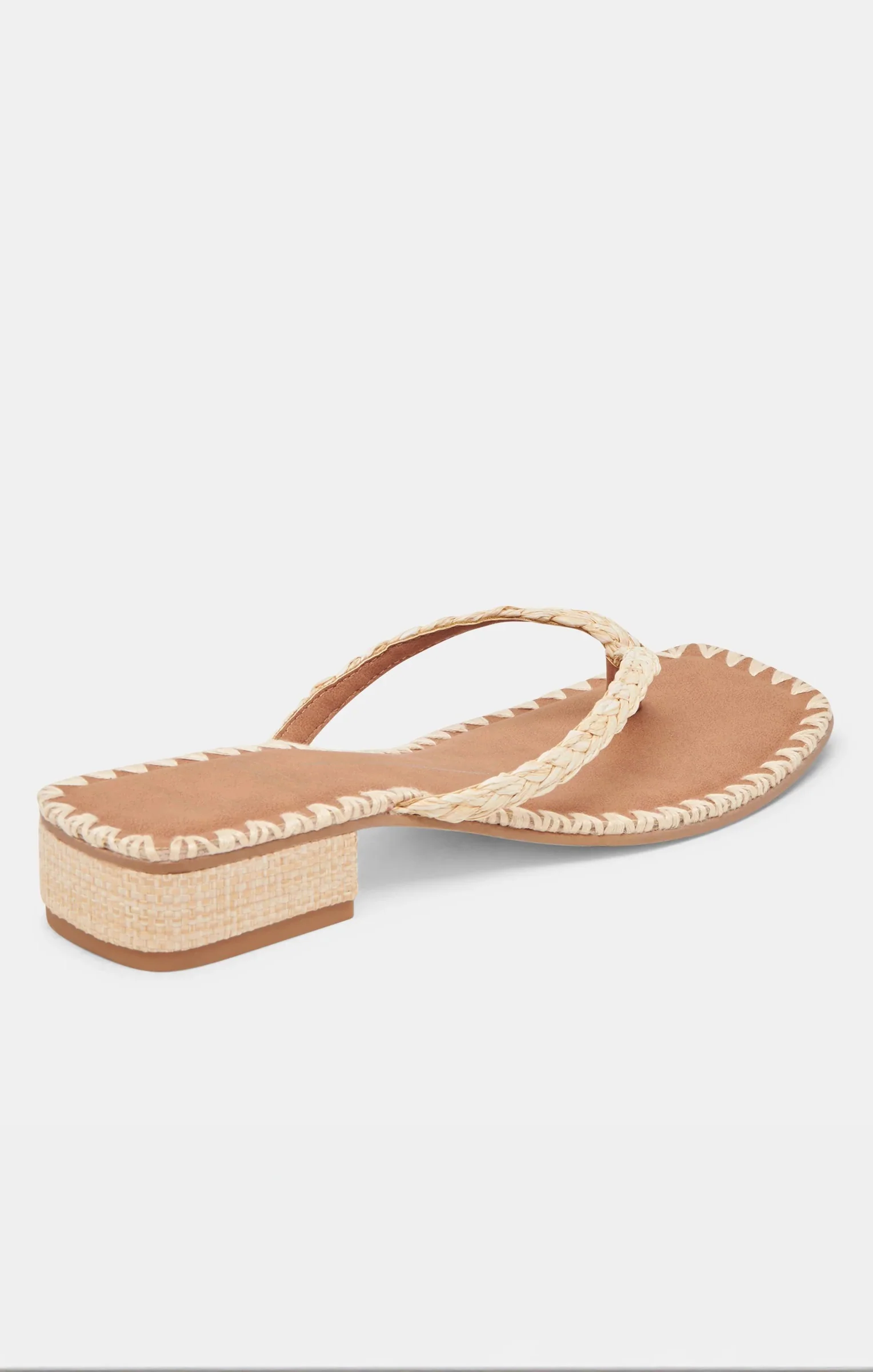 Dolce Vita Barty Sandals ~ Light Natural Raffia - Image 3