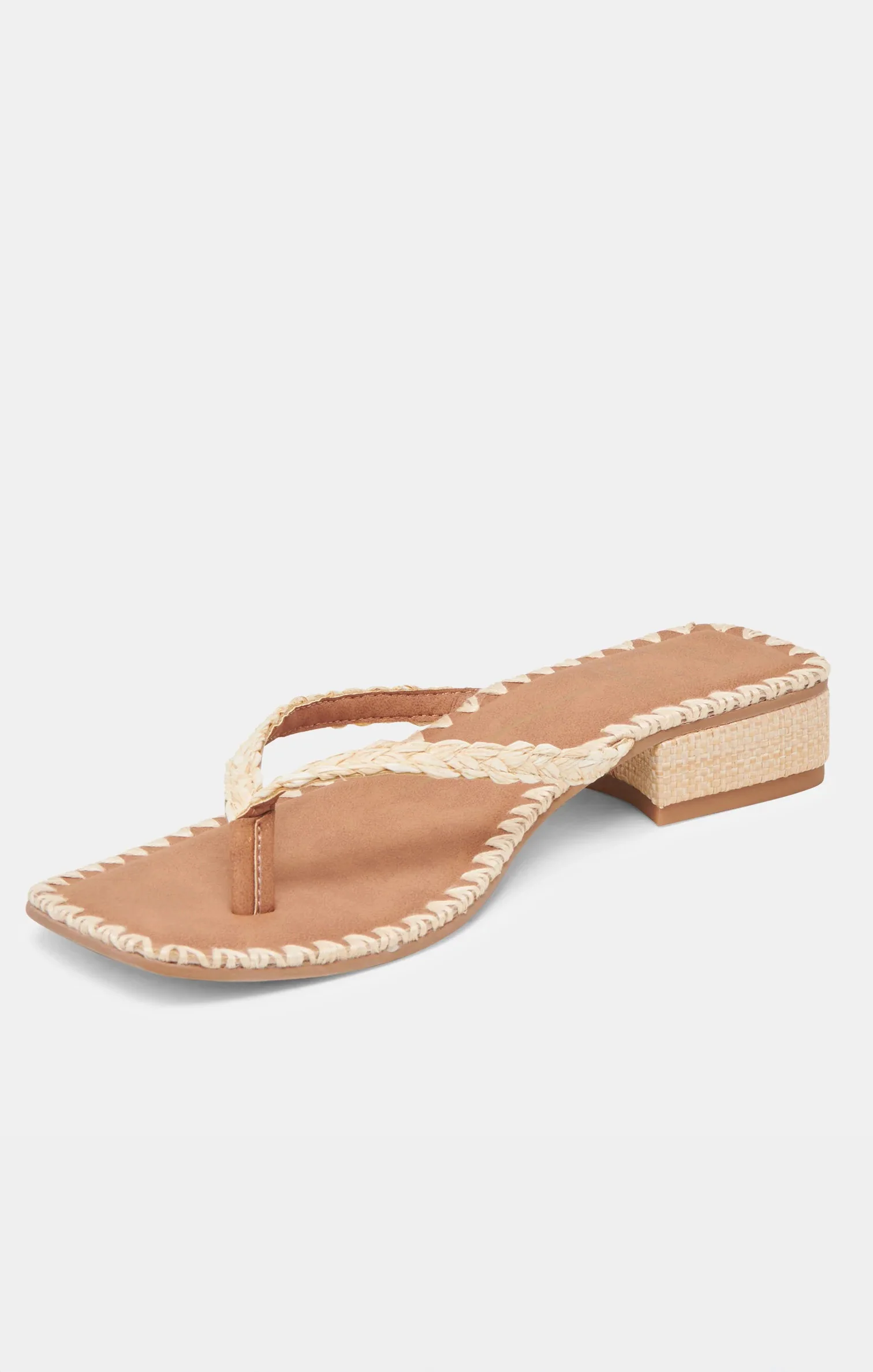 Dolce Vita Barty Sandals ~ Light Natural Raffia - Image 4