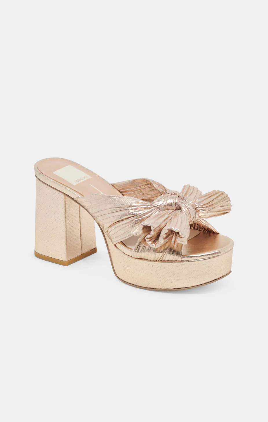 Dolce Vita Blare Bow Heel ~ Platinum - Image 3