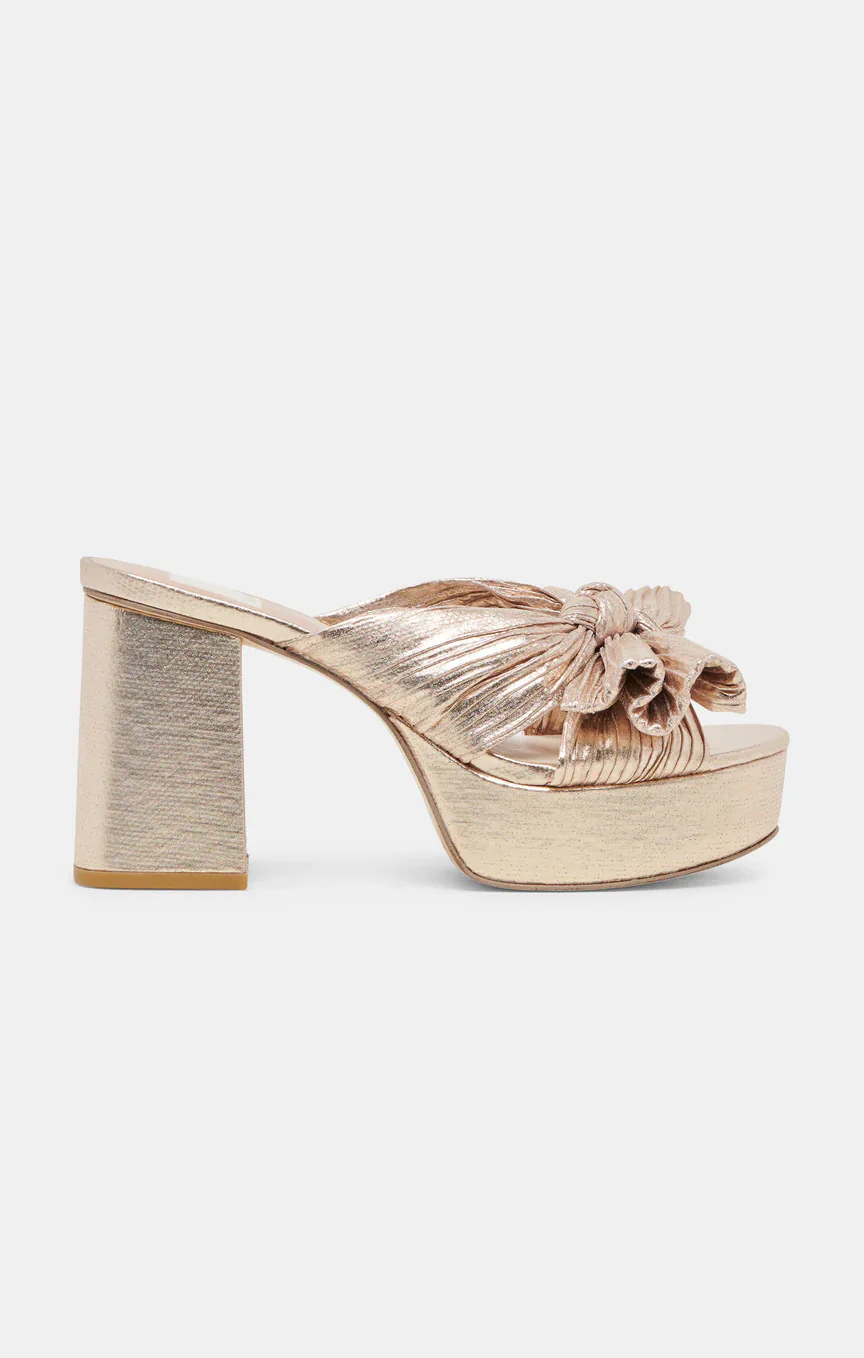 Dolce Vita Blare Bow Heel ~ Platinum - Image 5
