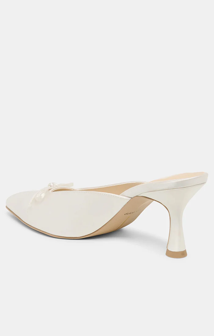Dolce Vita Cleo Heel ~ Off White Satin - Image 3