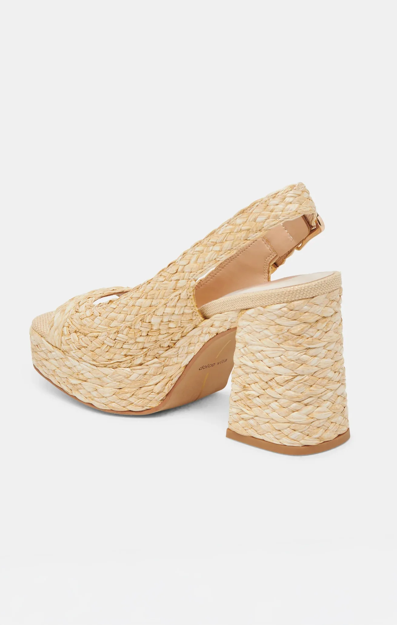 Dolce Vita Flores Platform Heel ~ Light Natural - Image 13