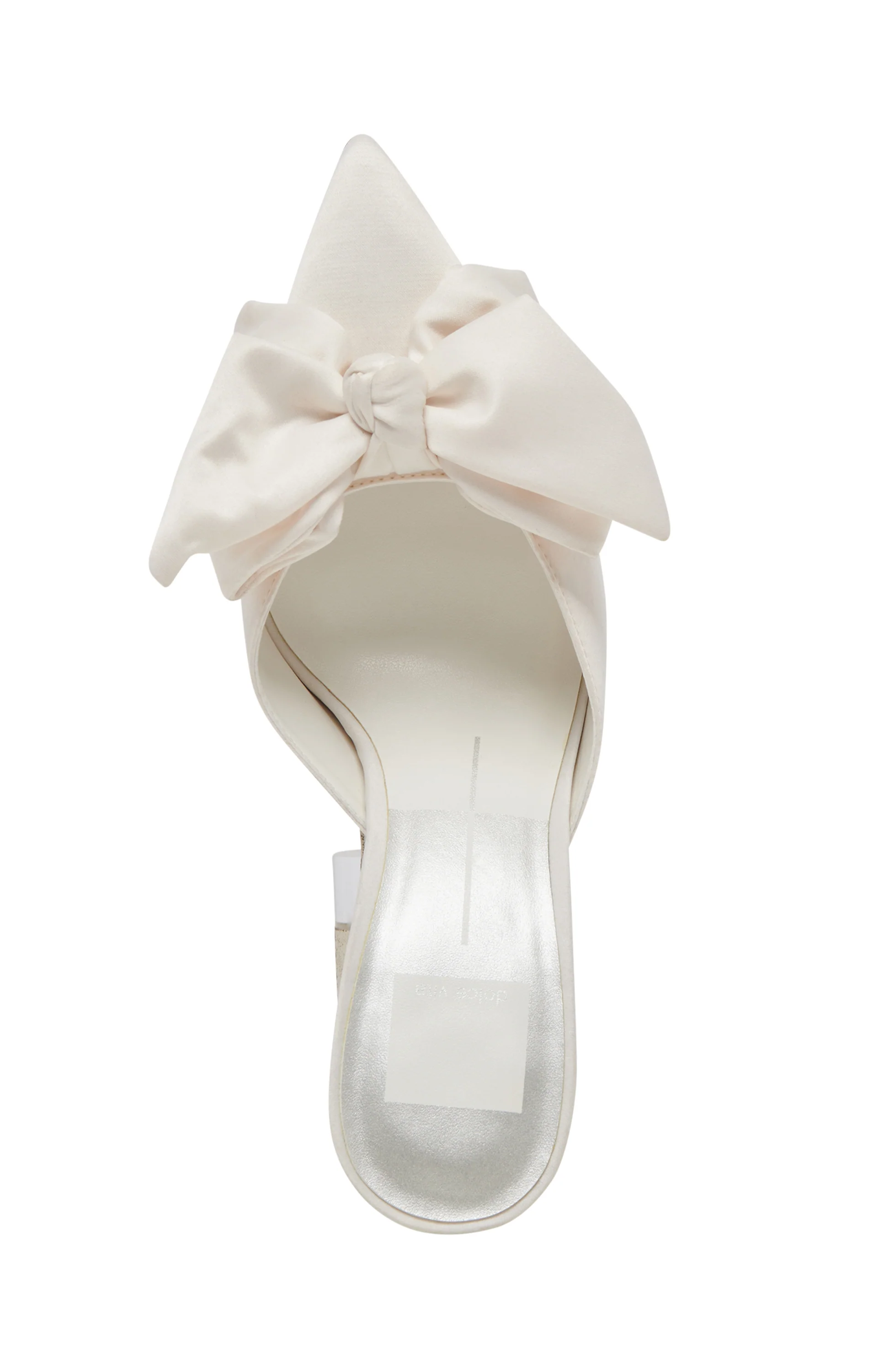 Dolce Vita Kayli Heel ~ White Satin - Image 8