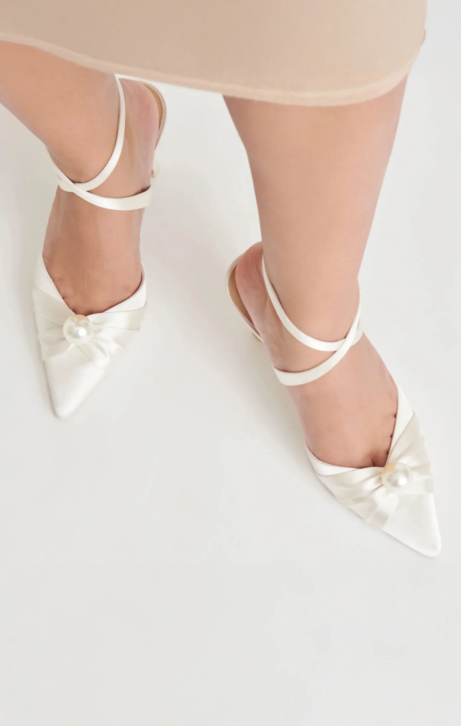 Dolce Vita Kaysey Heel ~ Vanilla Satin - Image 6