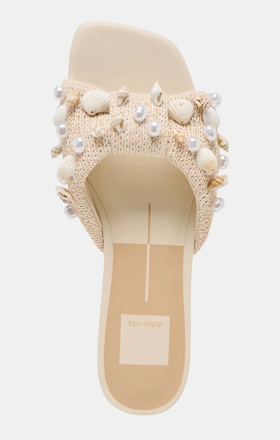 Dolce Vita Lizza Sandal ~ Oatmeal Beaded Raffia - Image 5