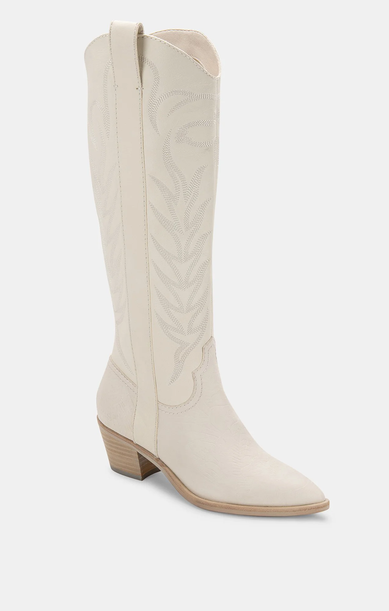 Dolce Vita Solei Western Boot ~ White - Image 5