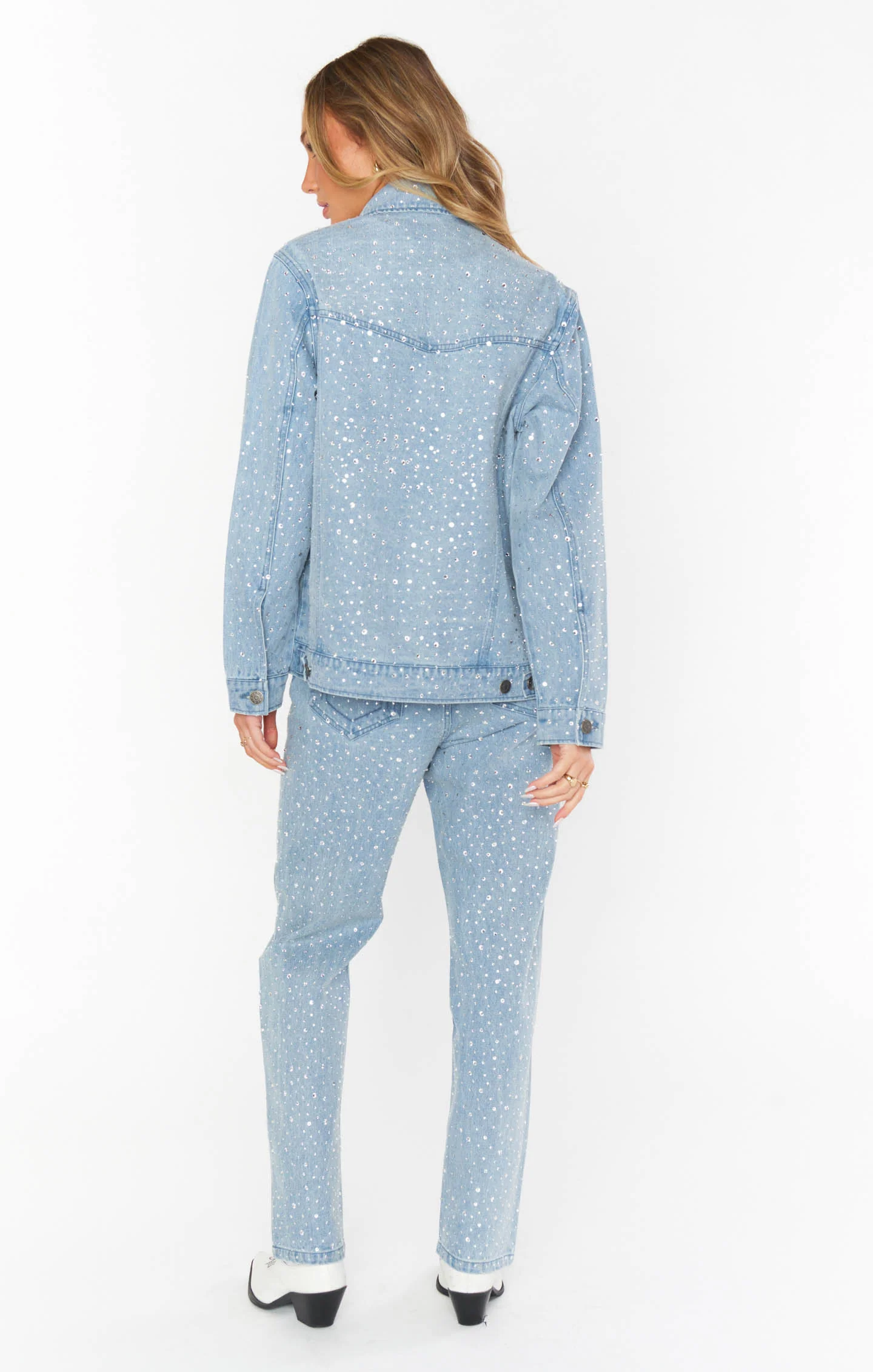 Dover Denim Jacket ~ Embellished Indigo - Image 7