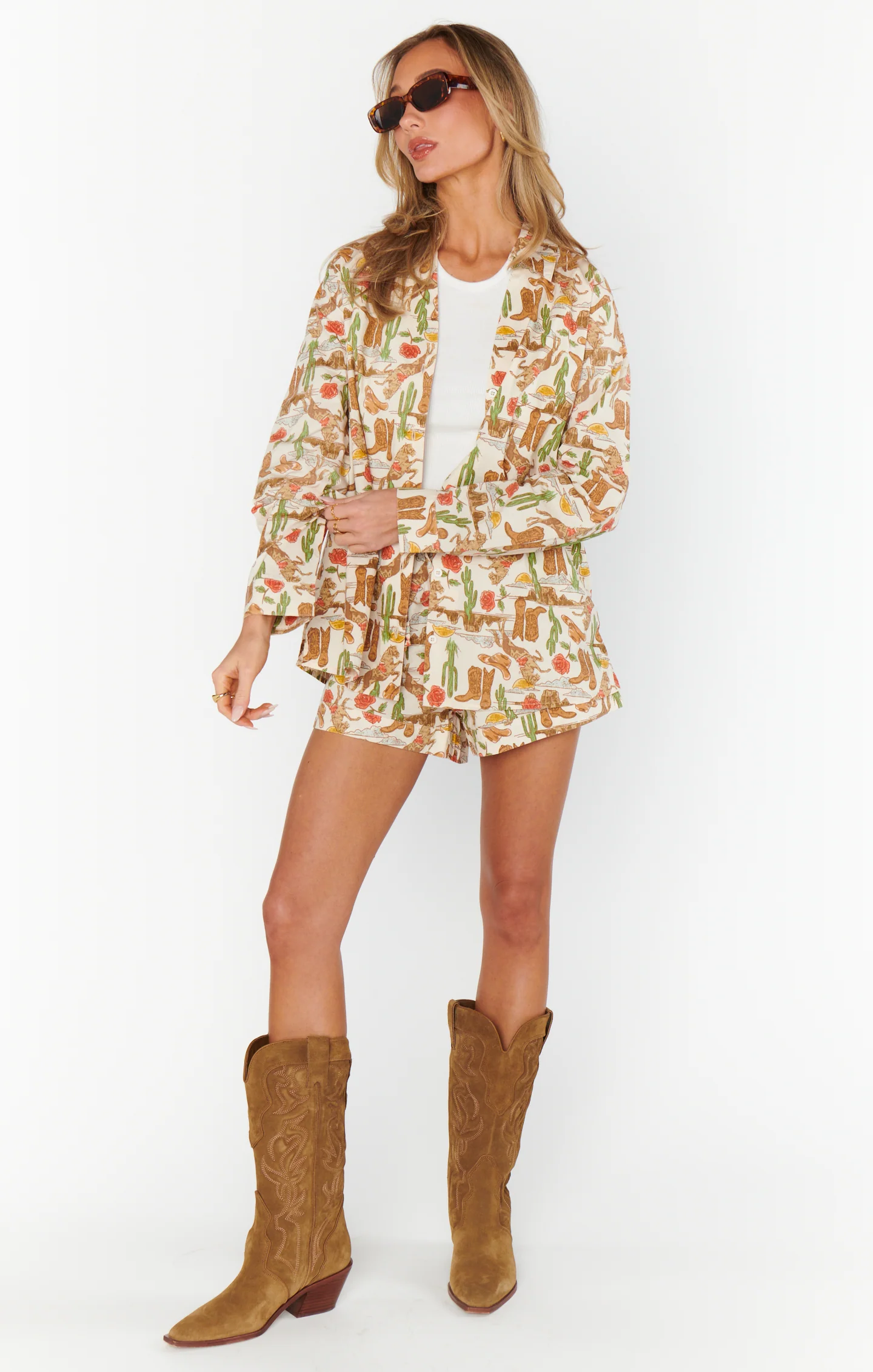 Early Riser PJ Set ~ Rodeo Escape - Image 3