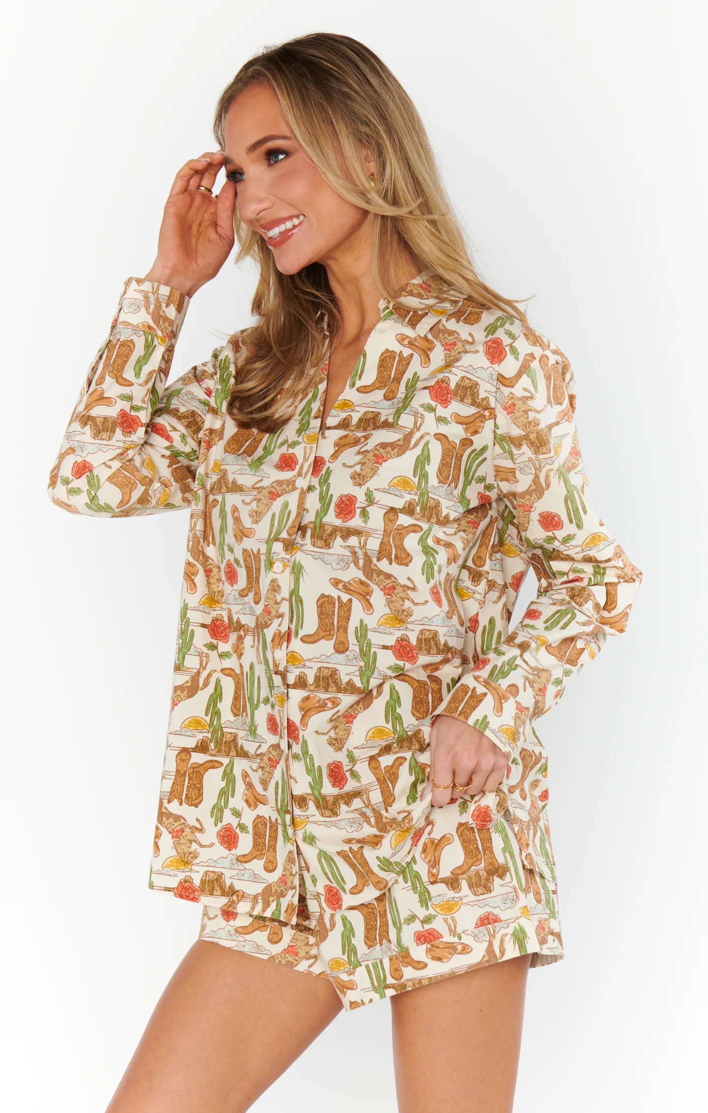 Early Riser PJ Set ~ Rodeo Escape - Image 5