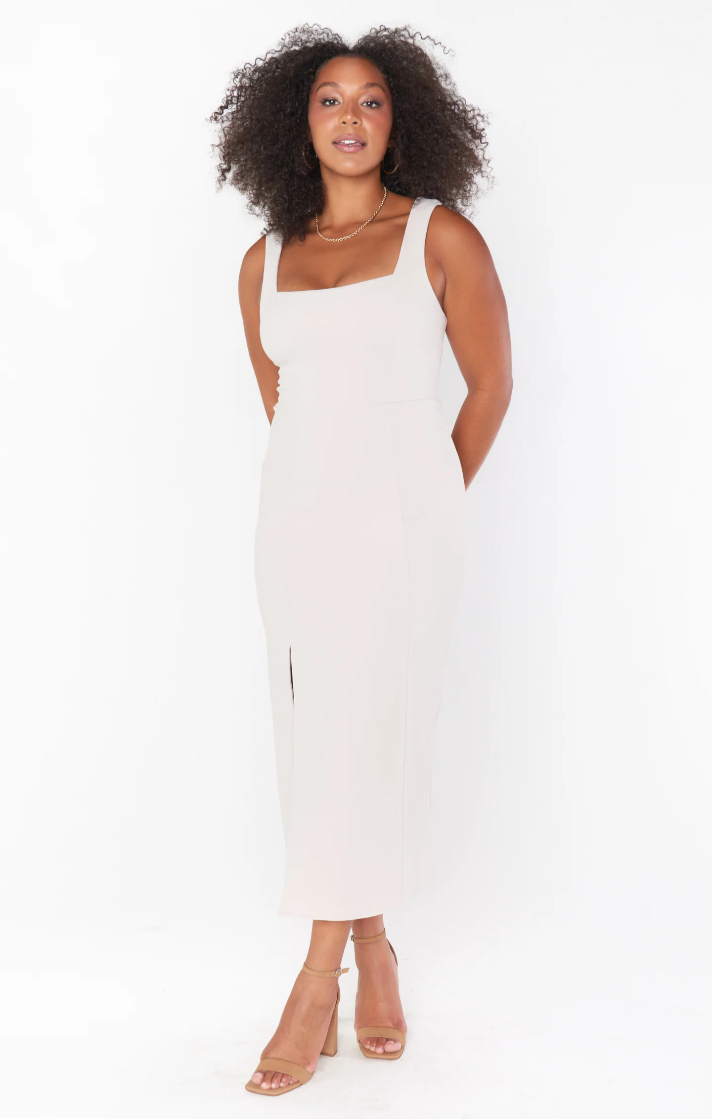 Eden Midi Dress ~ Show Me the Ring Stretch - Image 3