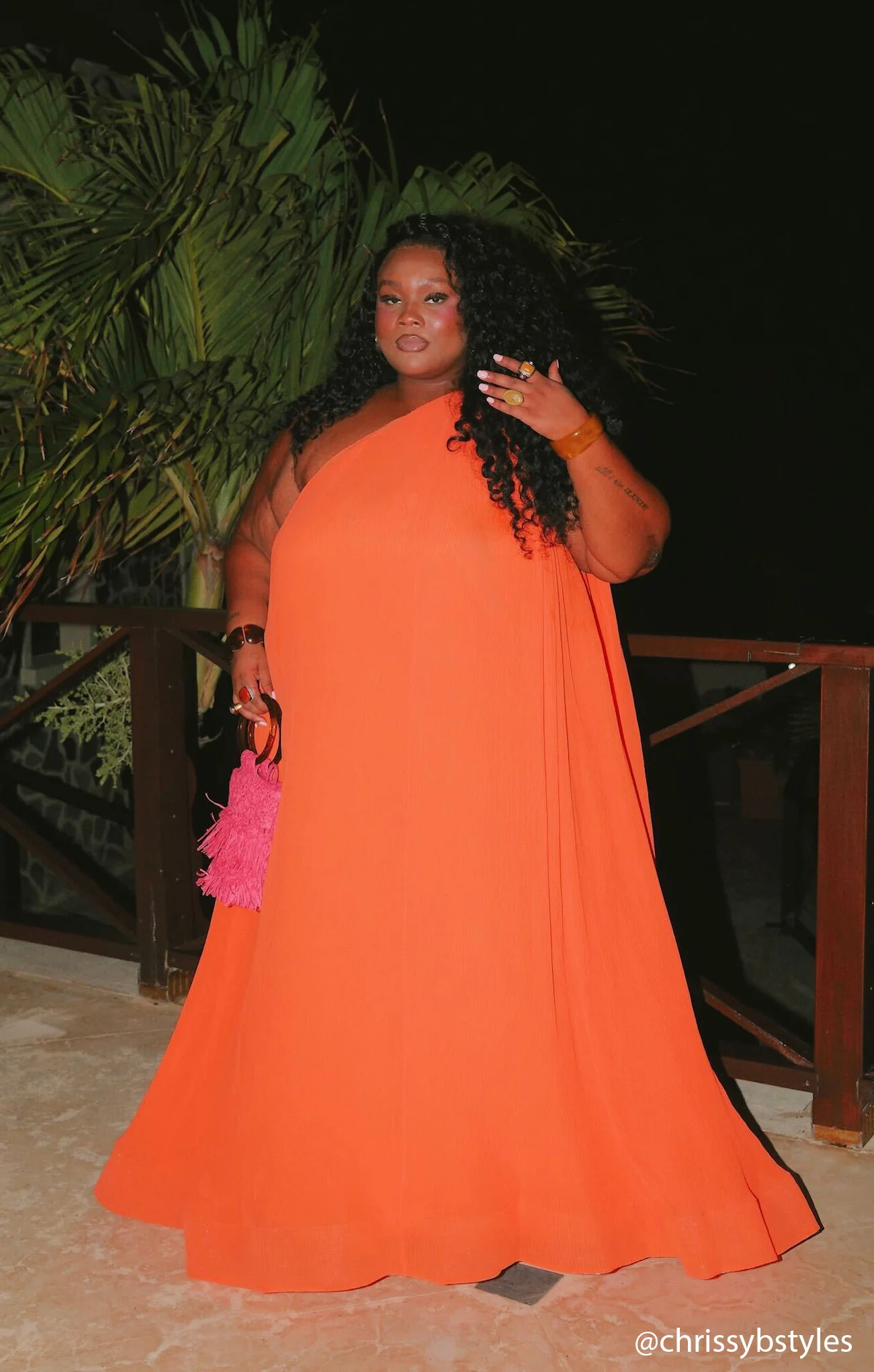 Edina Maxi Dress ~ Spritz - Image 3