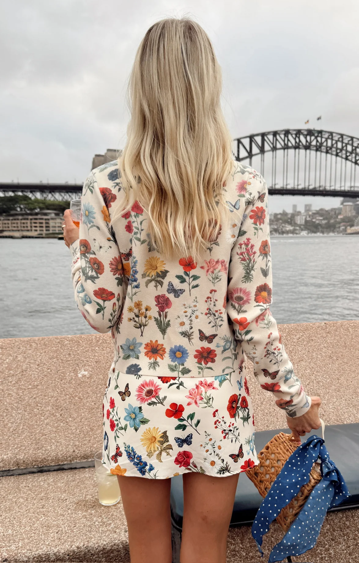 Emily Mini Dress ~ French Floral - Image 6