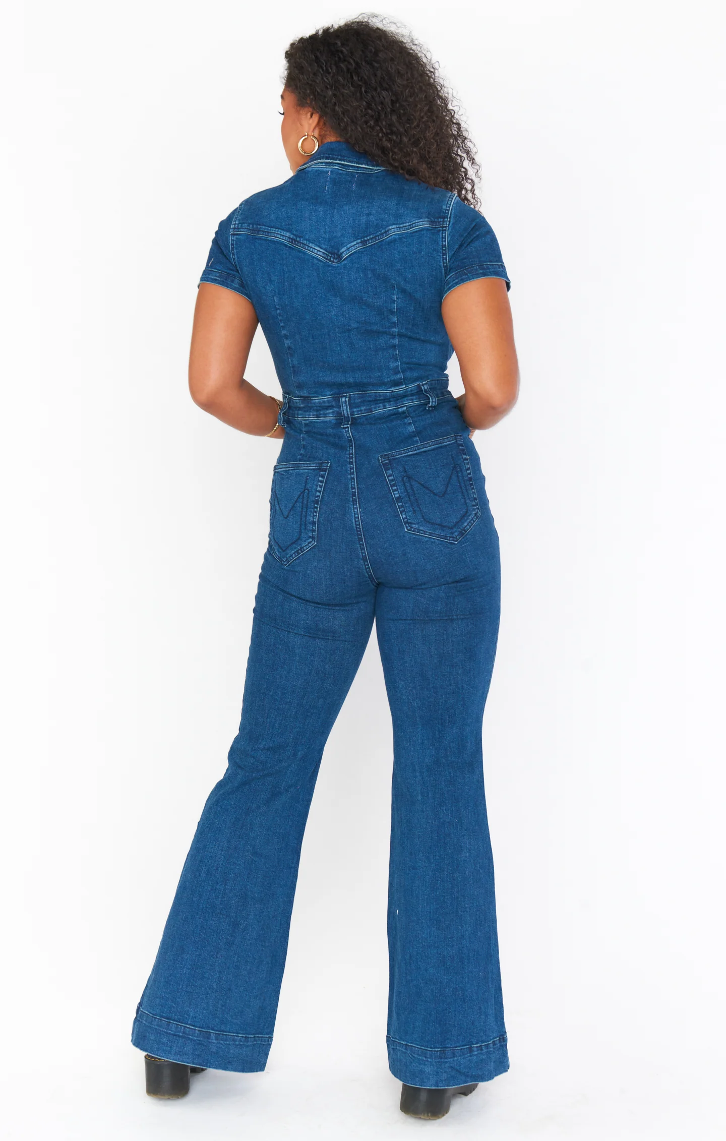Everhart Jumpsuit ~ Lunar Blue - Image 9