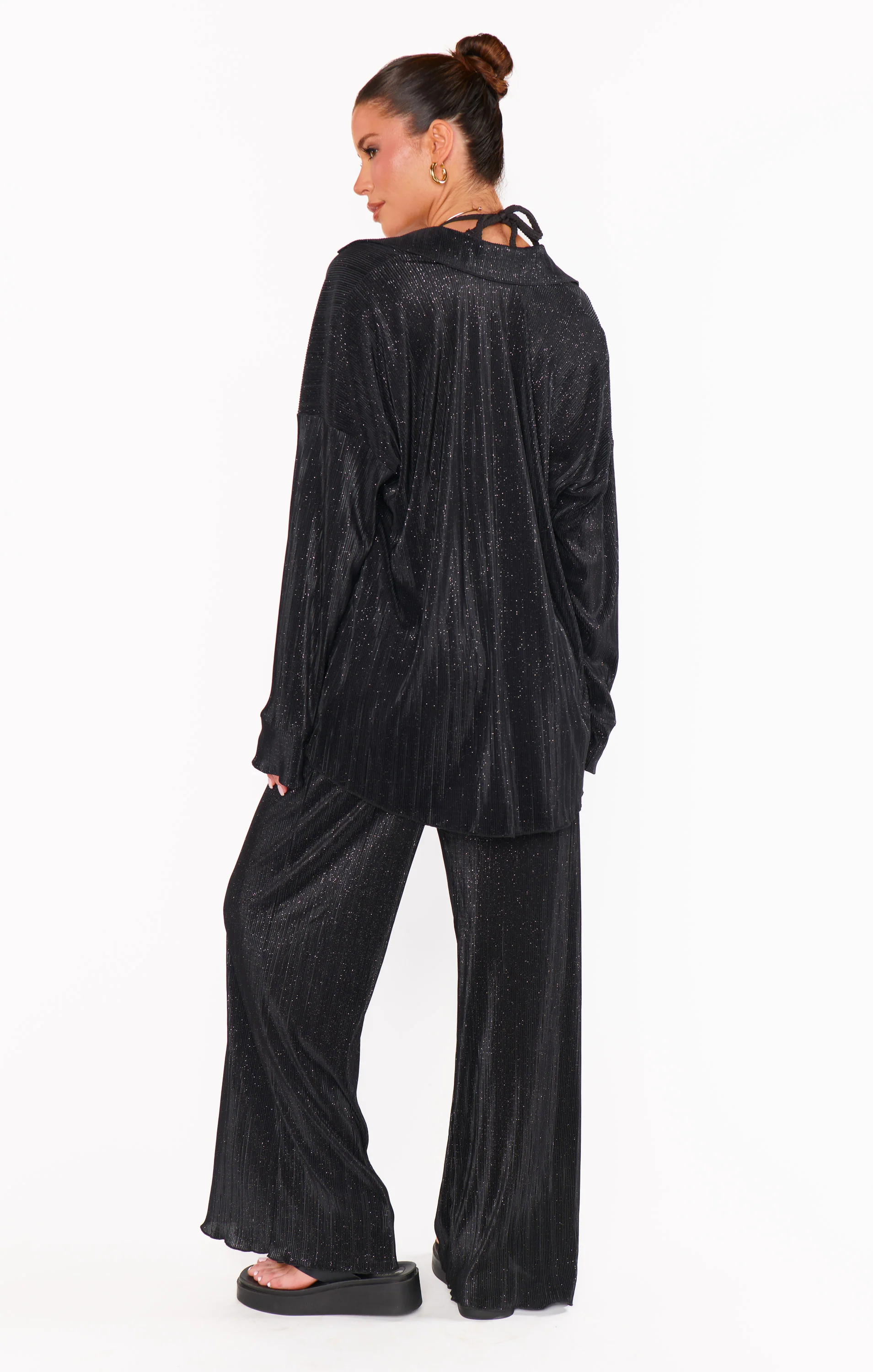 Everywhere Pants ~ Black Pleat - Image 2