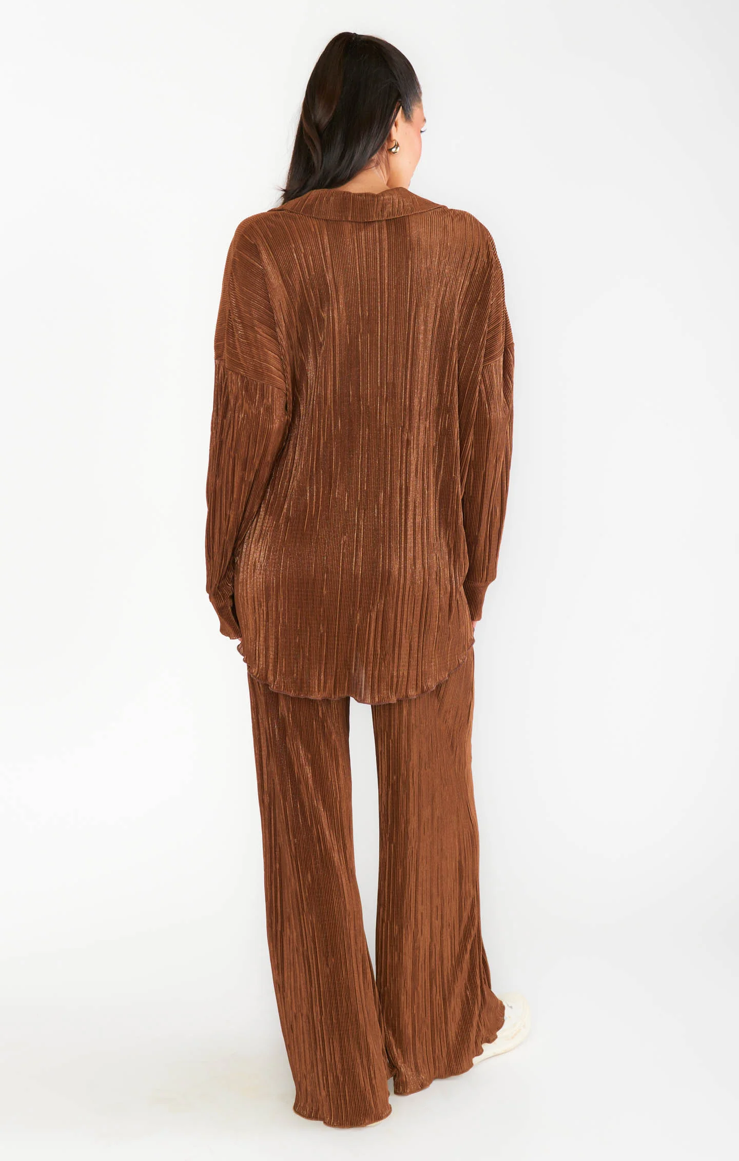Everywhere Pants ~ Chocolate Pleat - Image 6