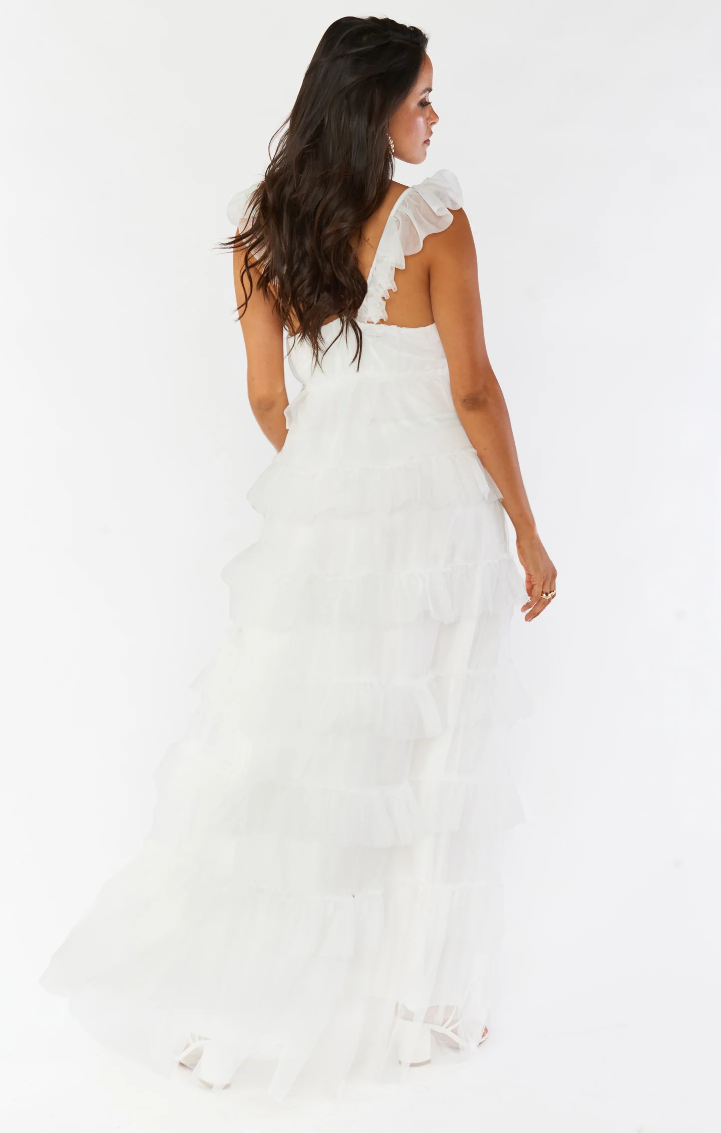 Fairytale Maxi Dress ~ White Tulle - Image 5