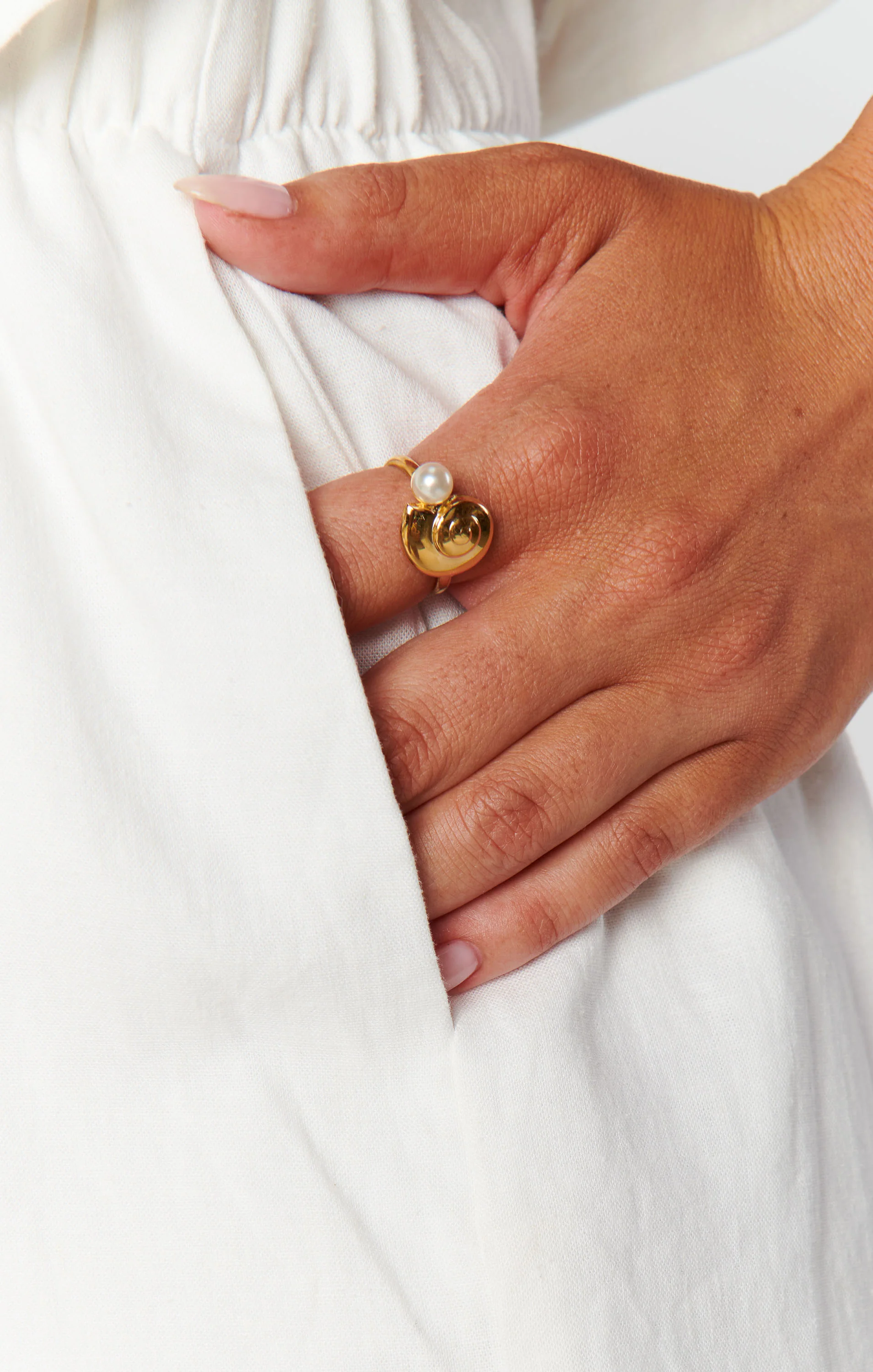 Faithy Jewels Capri Ring ~ Gold - Image 3