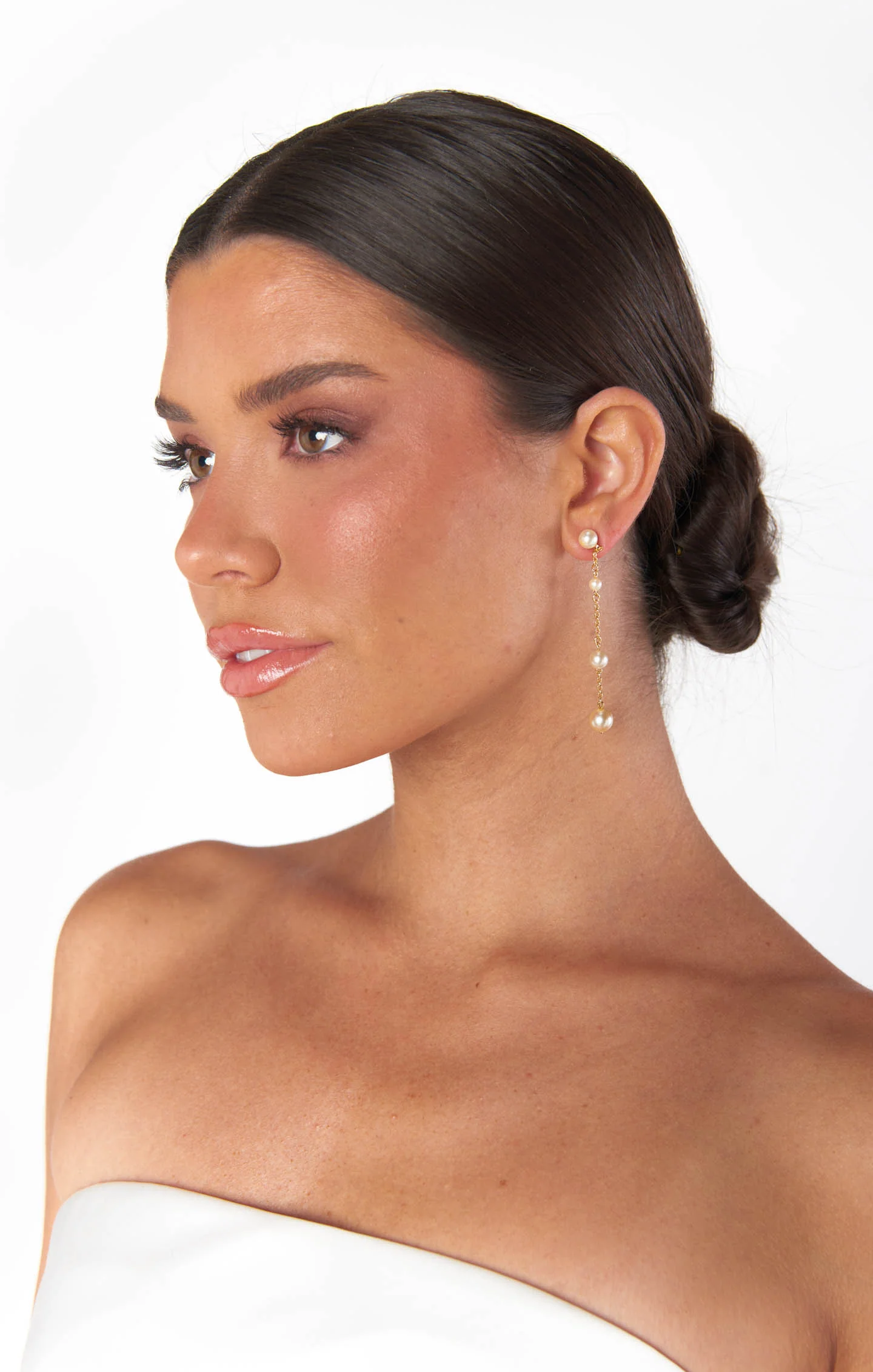 Faithy Jewels Charlotte Earrings ~ Gold/Pearl - Image 7