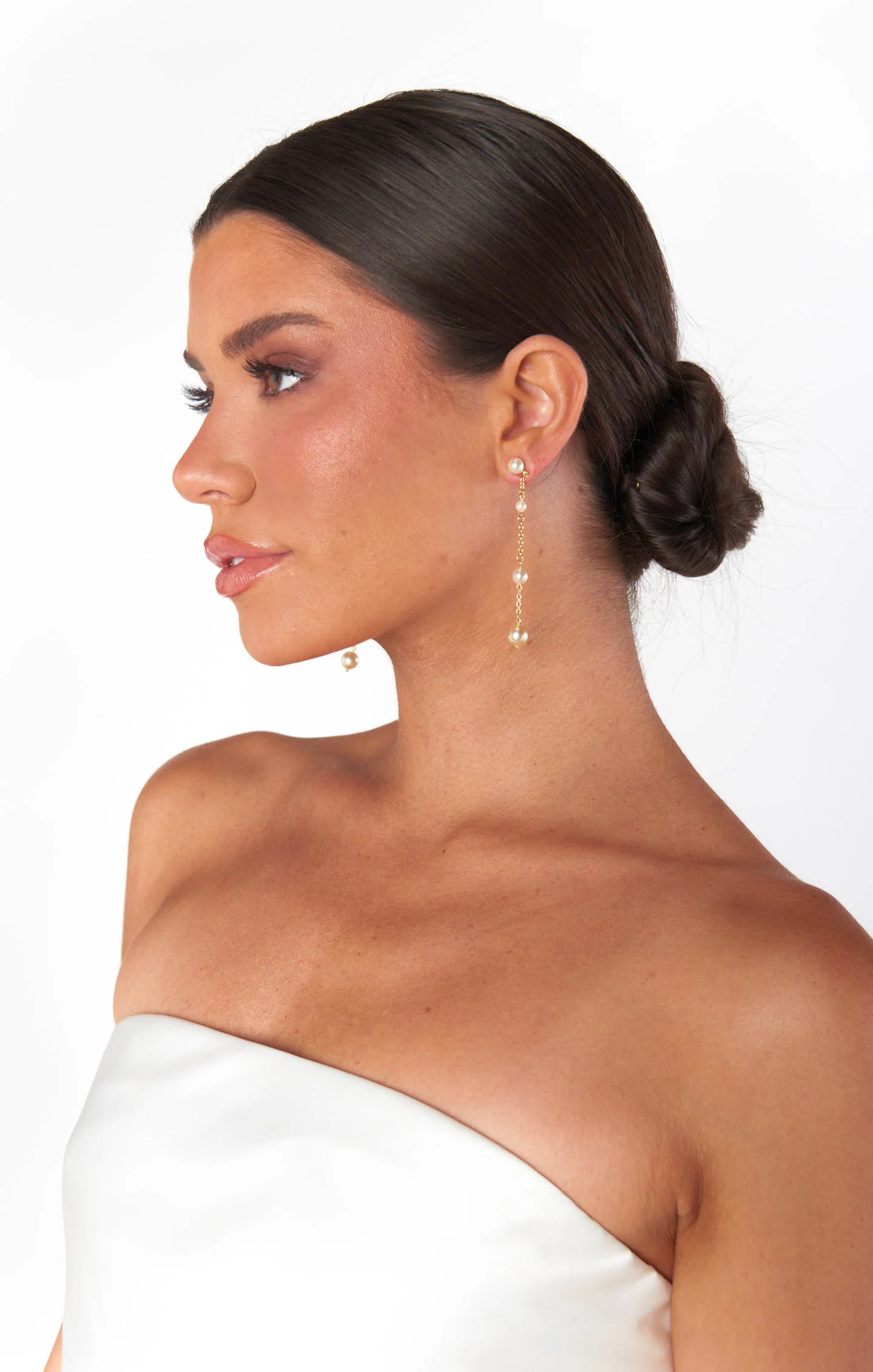 Faithy Jewels Charlotte Earrings ~ Gold/Pearl - Image 9