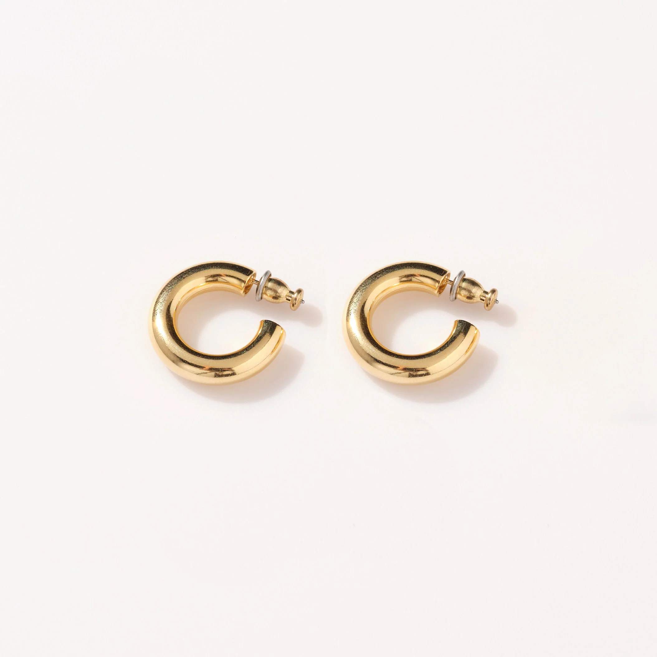 Faithy Jewels Everyday Hoop Earrings ~ 18K Gold Plated - Image 6