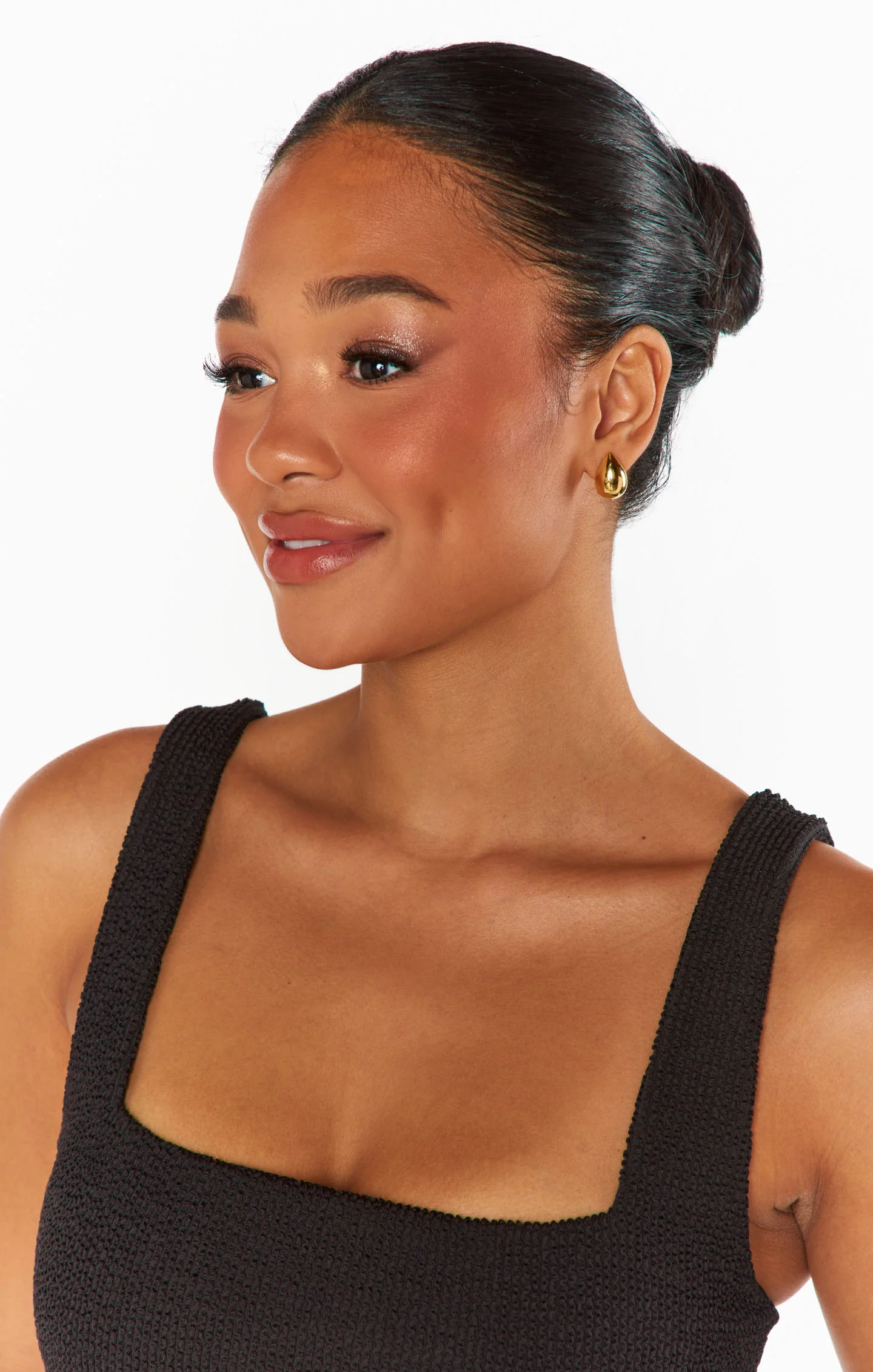 Faithy Jewels Mini Teardrop Earring ~ Gold - Image 8