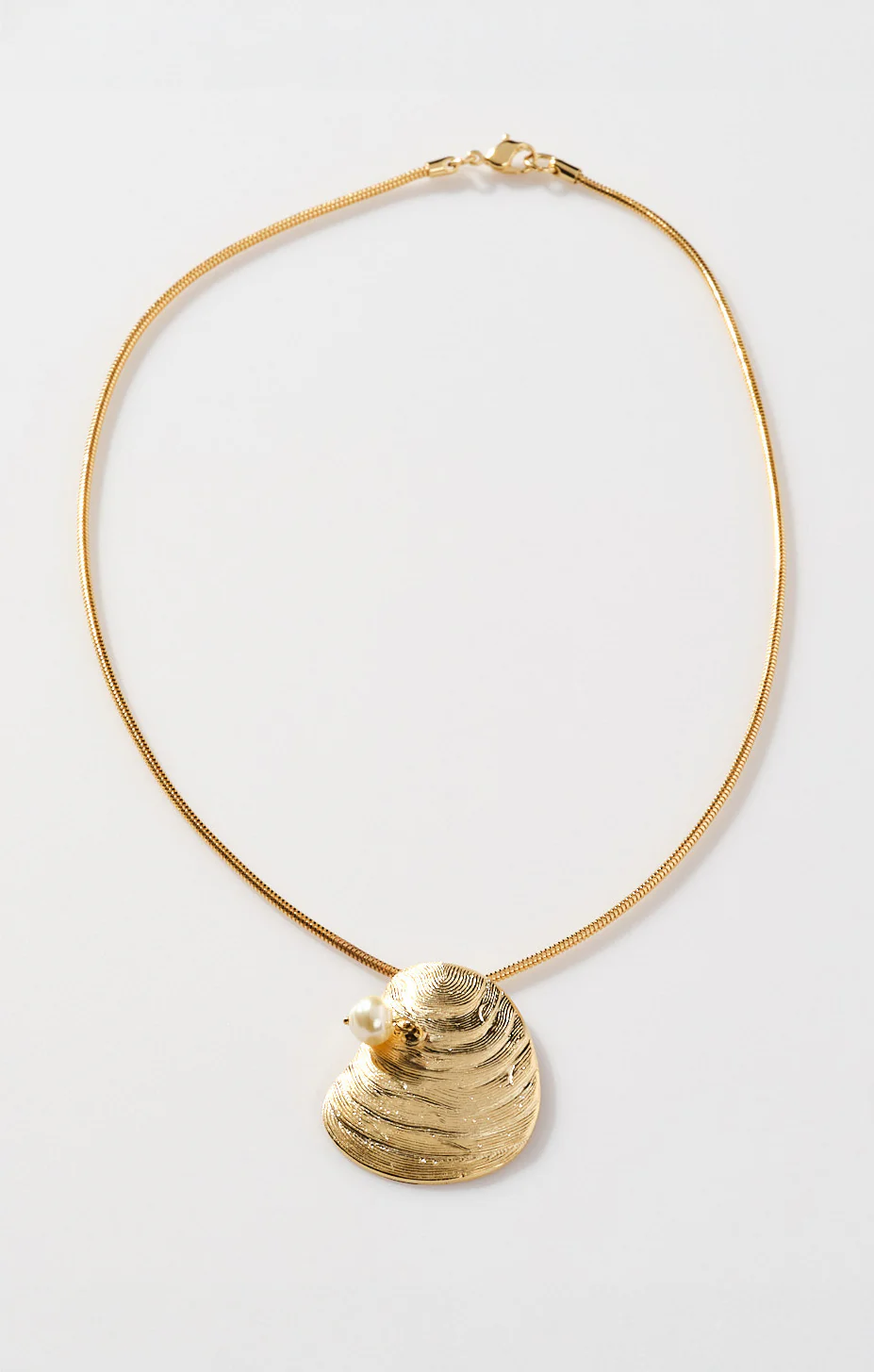 Faithy Jewels Oyster Necklace ~ Gold - Image 5