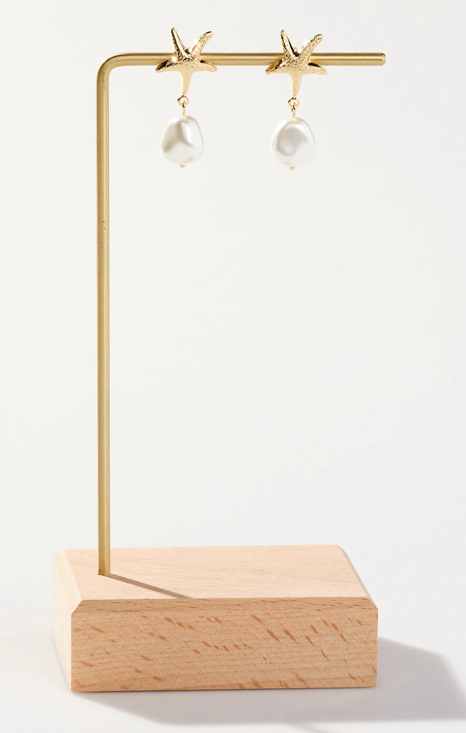 Faithy Jewels Seaside Earrings ~ Gold/Pearl - Image 2